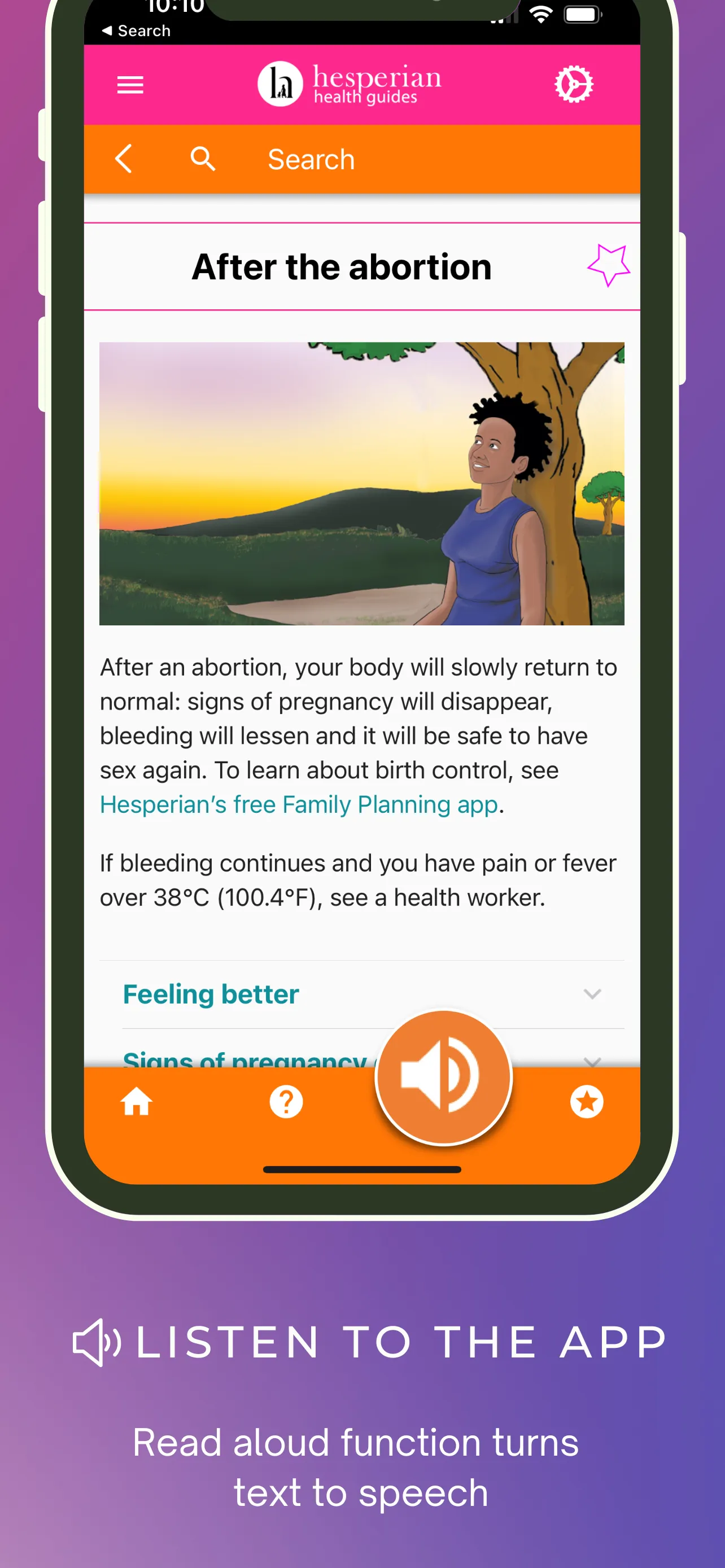 Safe Abortion (SA) | Indus Appstore | Screenshot