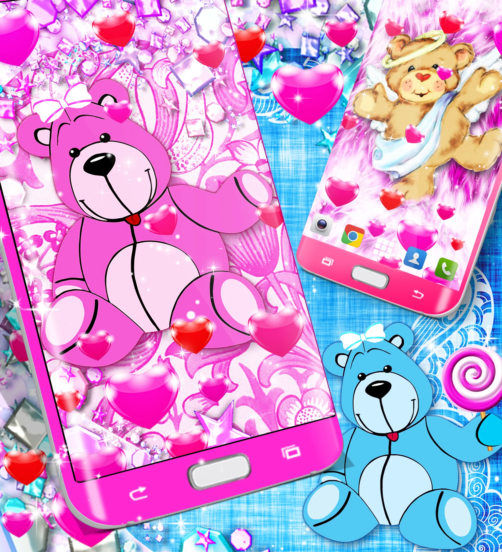 Teddy bear live wallpaper | Indus Appstore | Screenshot