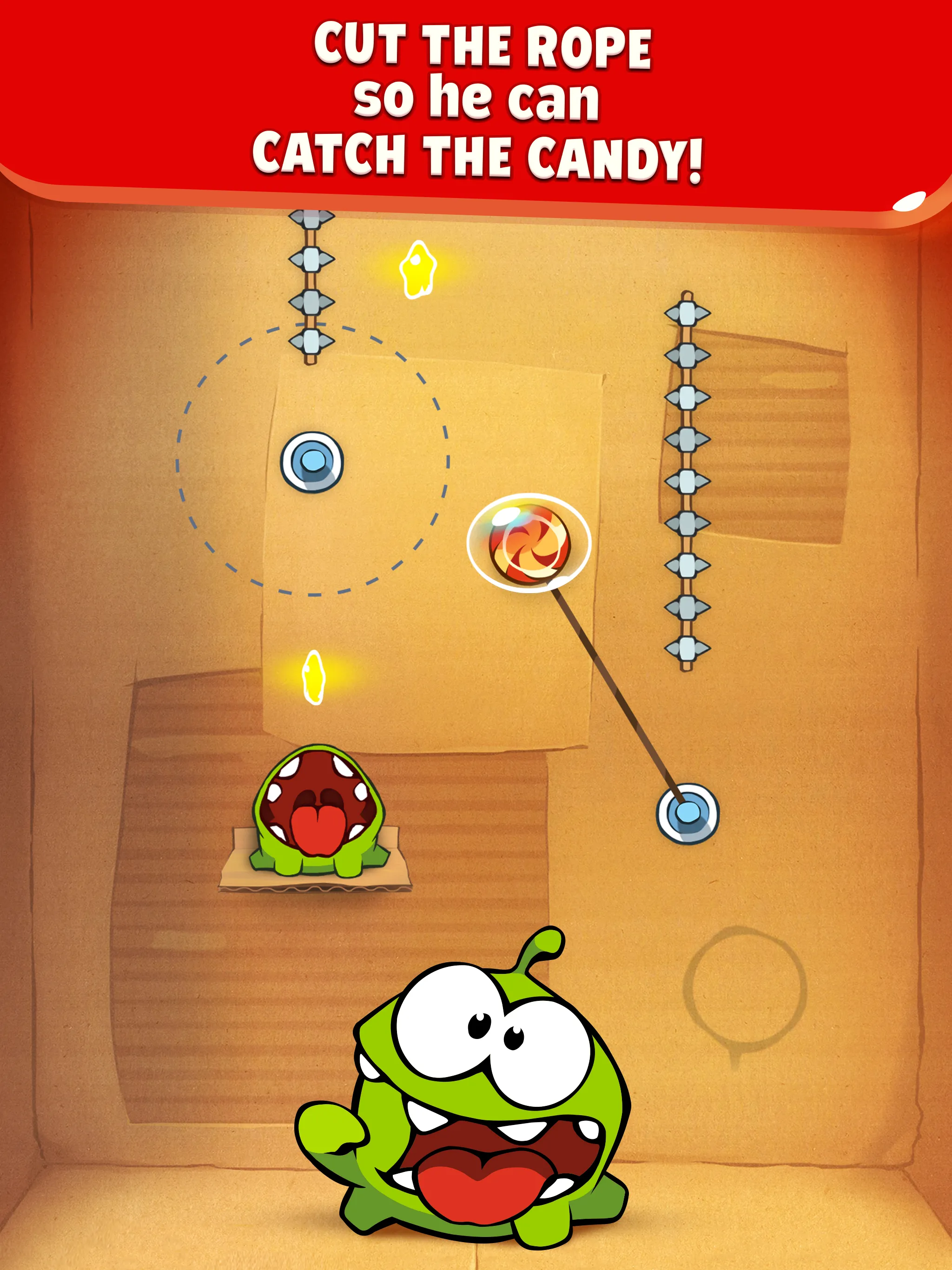Cut the Rope | Indus Appstore | Screenshot