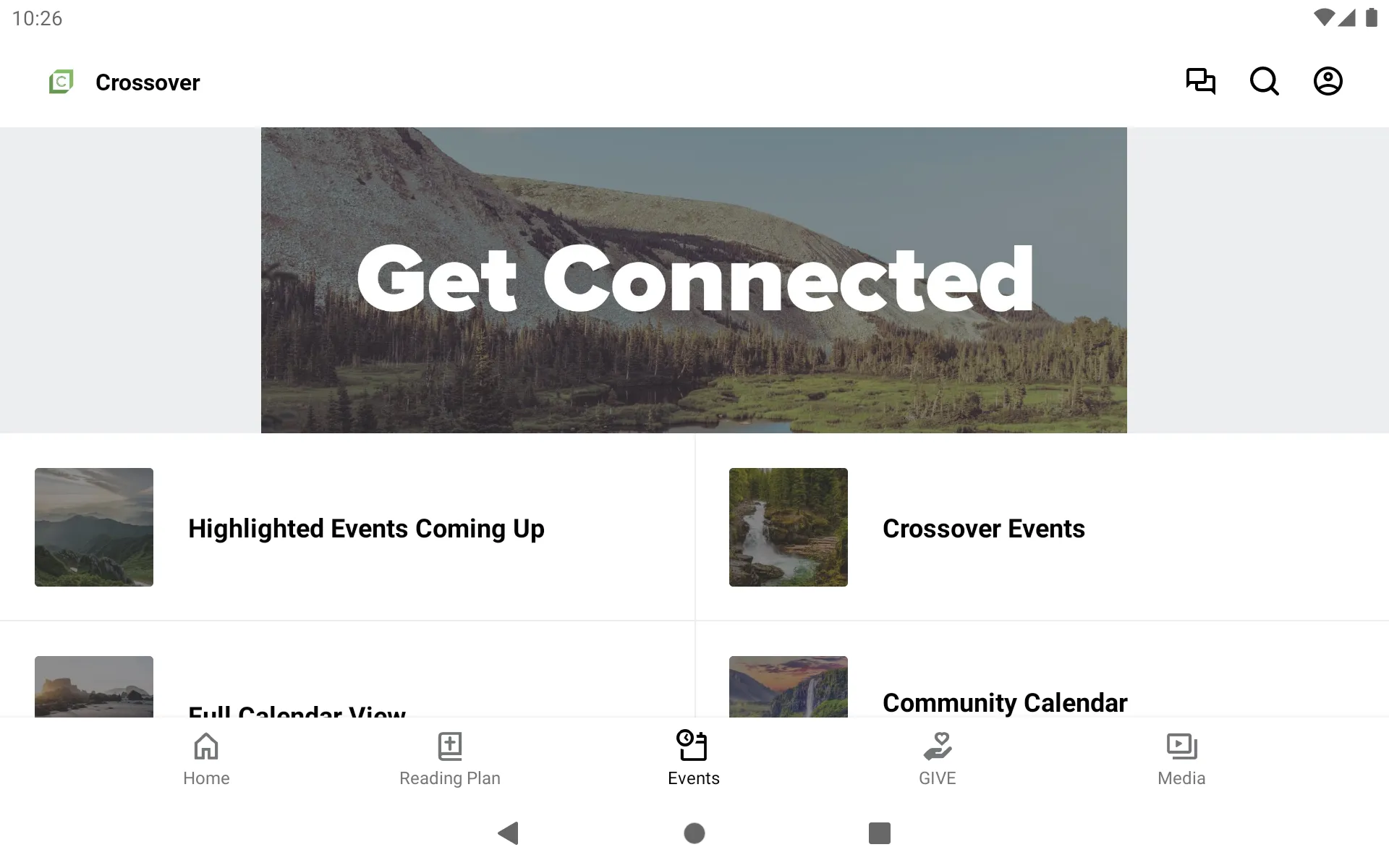 Crossover Church Spokane | Indus Appstore | Screenshot