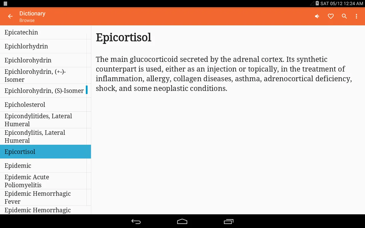 Liixuos Medical Dictionary En | Indus Appstore | Screenshot