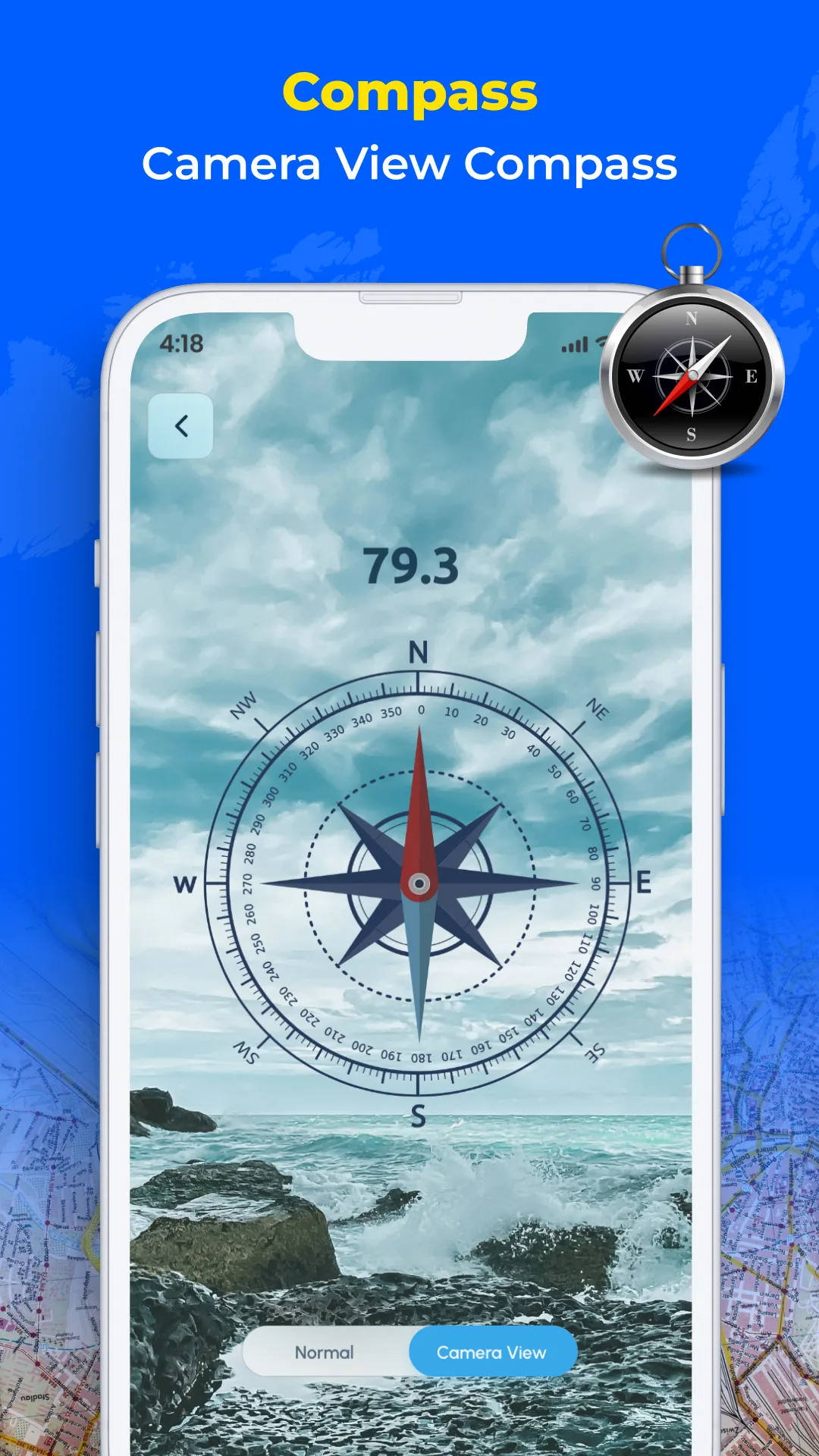 GPS Map Camera & Navigation | Indus Appstore | Screenshot