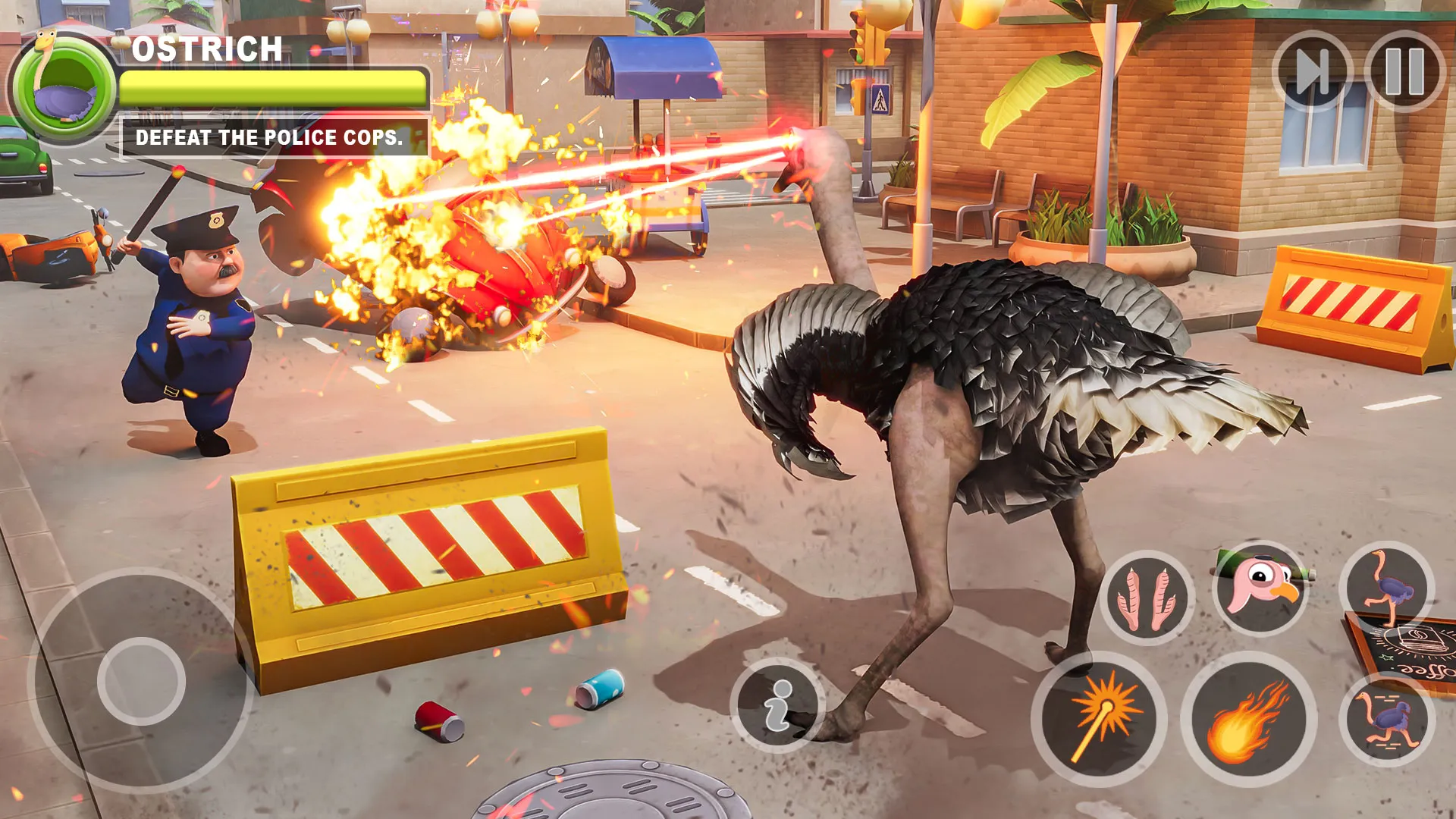 Ostrich Wild Animal Hunting 3d | Indus Appstore | Screenshot