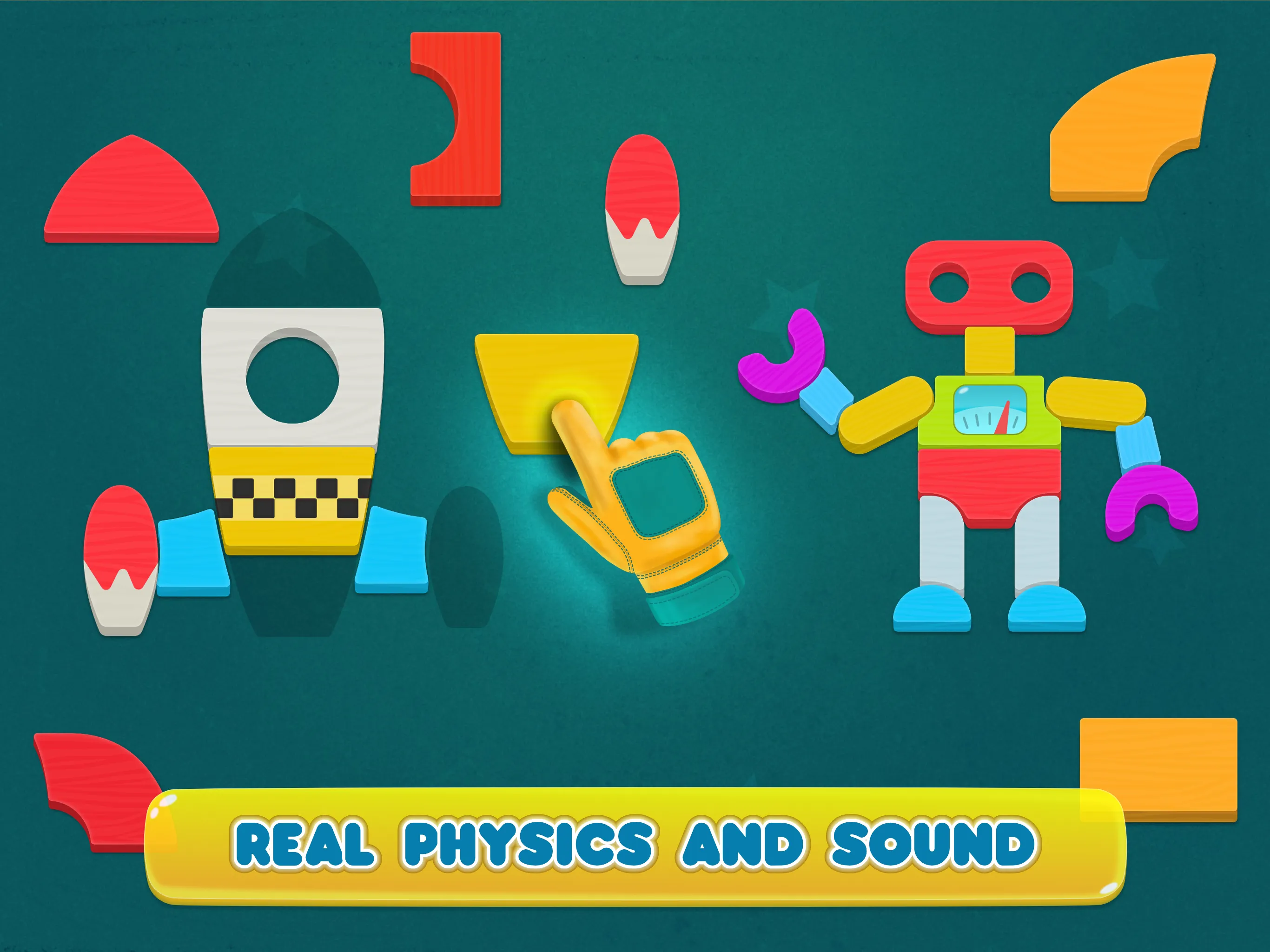 Cosmo Shapes Puzzles for kids | Indus Appstore | Screenshot