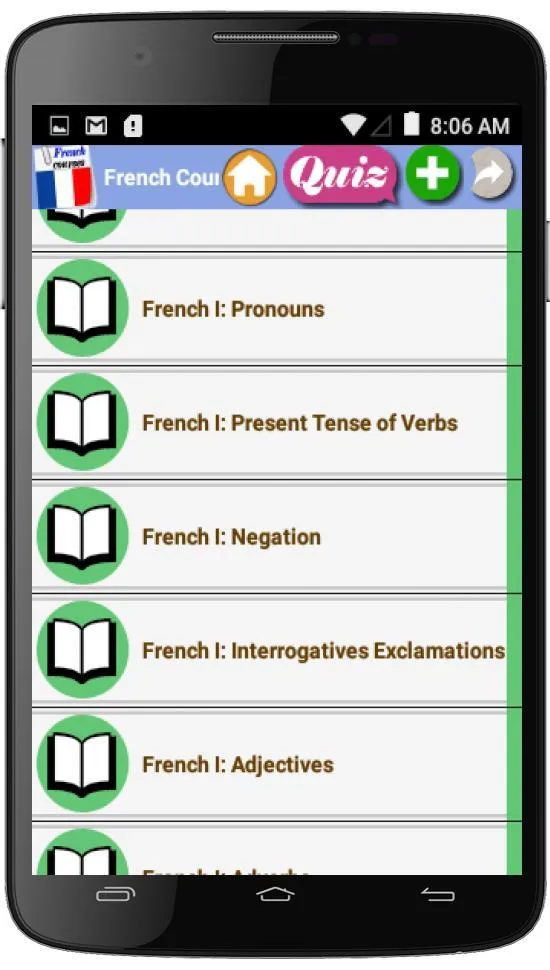 French courses | Indus Appstore | Screenshot