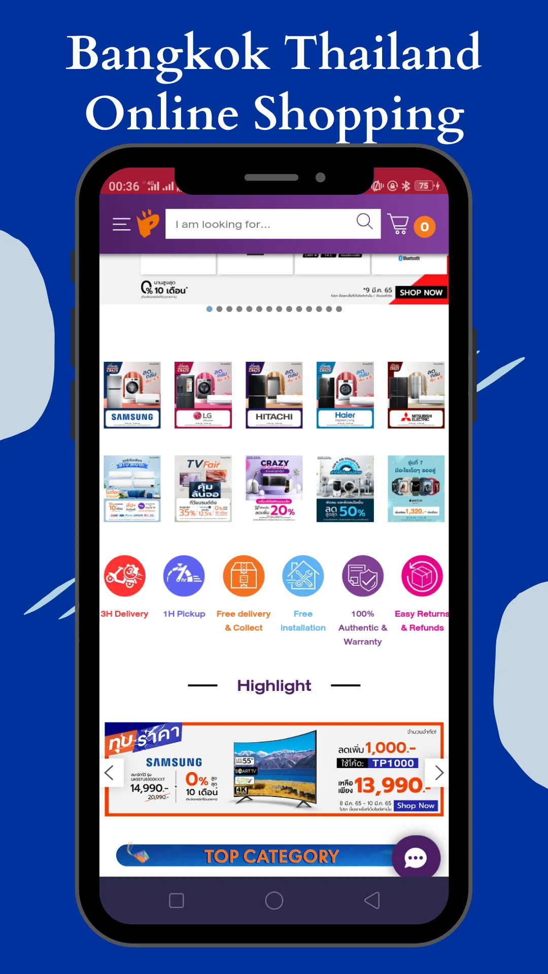 Thailand Online Shopping Apps | Indus Appstore | Screenshot