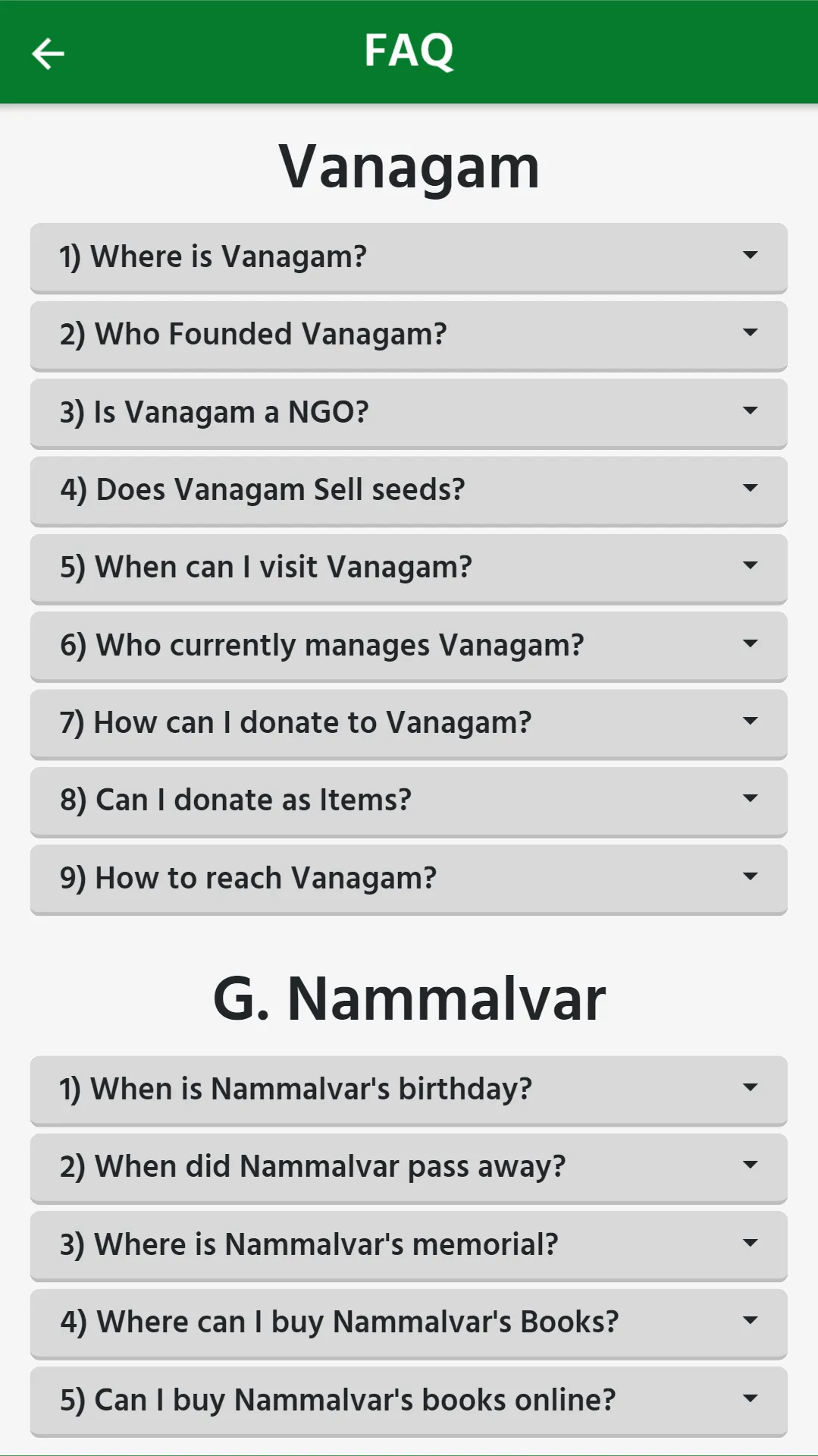 Vanagam - Nammalvar Foundation | Indus Appstore | Screenshot