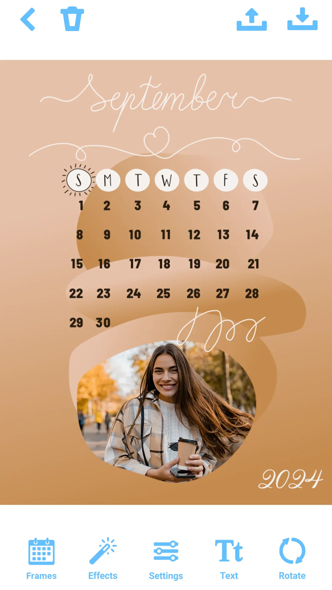 Calendar Maker: Photo Editor | Indus Appstore | Screenshot