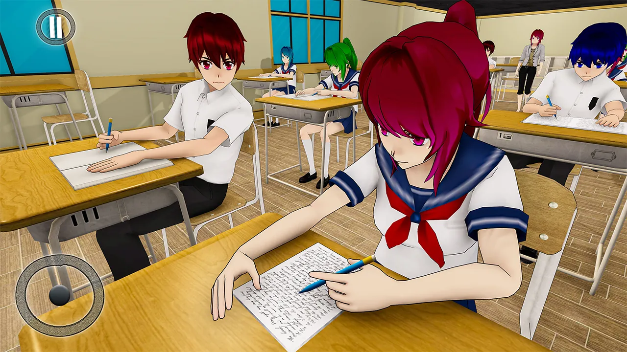 Anime Girl School Teacher 3D | Indus Appstore | Screenshot