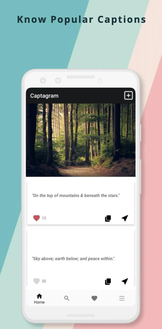 Captions for Instagram | Indus Appstore | Screenshot