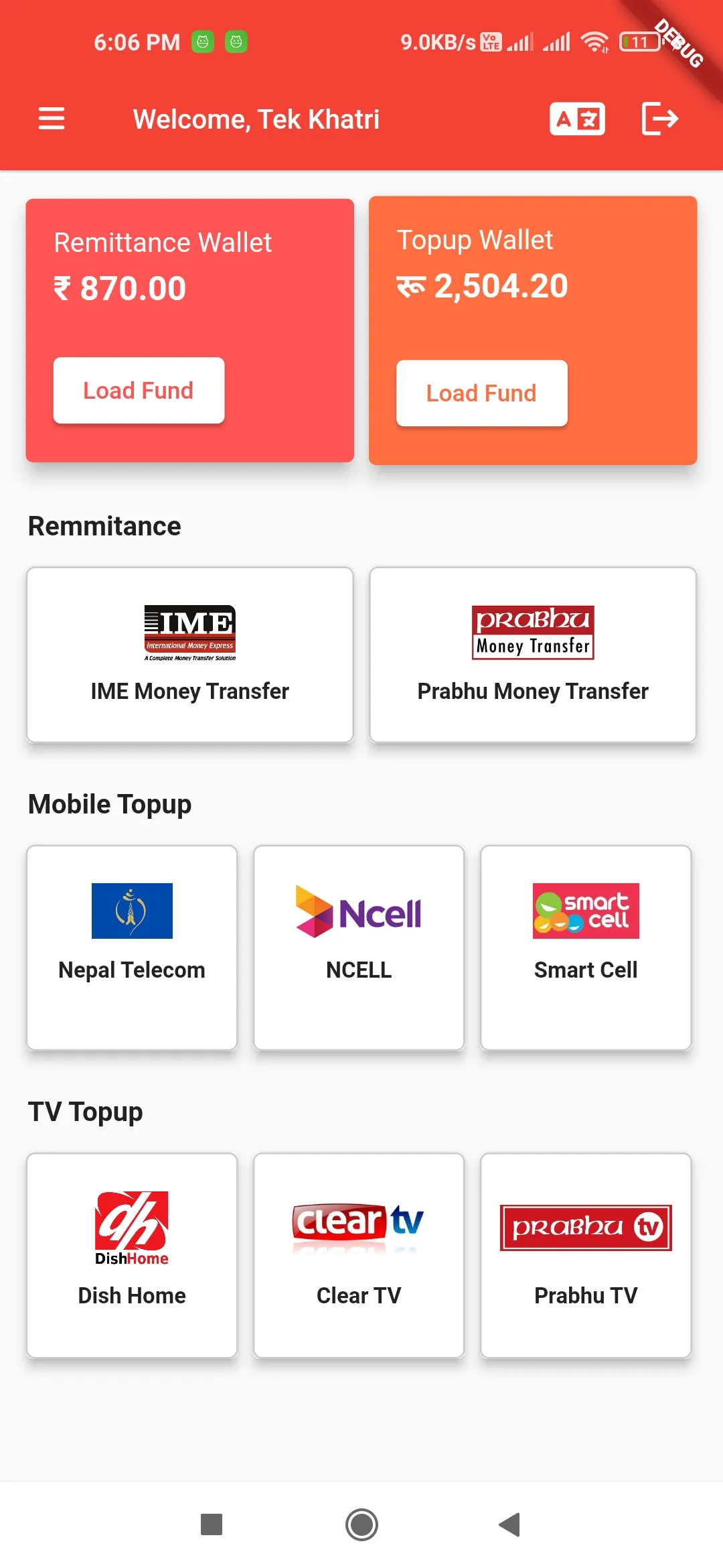 Nsewa - Remittance & Recharge | Indus Appstore | Screenshot