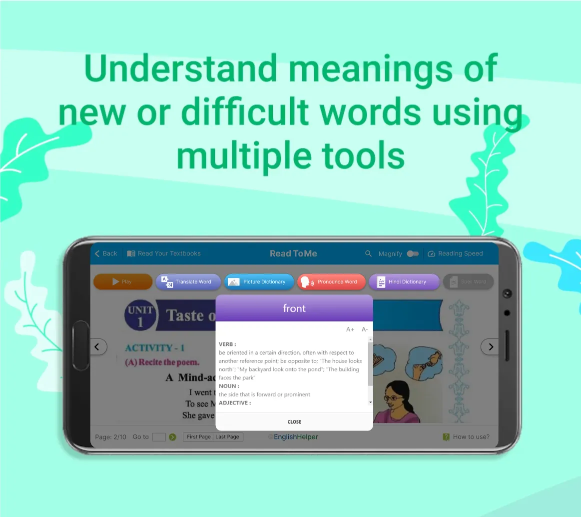 ReadToMe Student Edition | Indus Appstore | Screenshot
