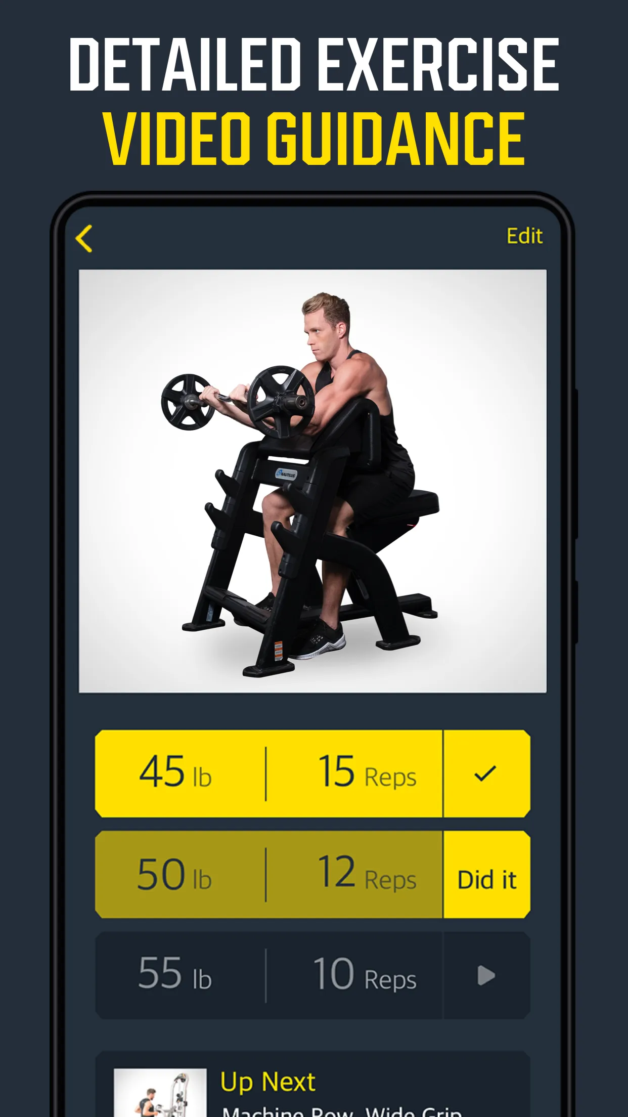 Gym Workout Planner & Tracker | Indus Appstore | Screenshot