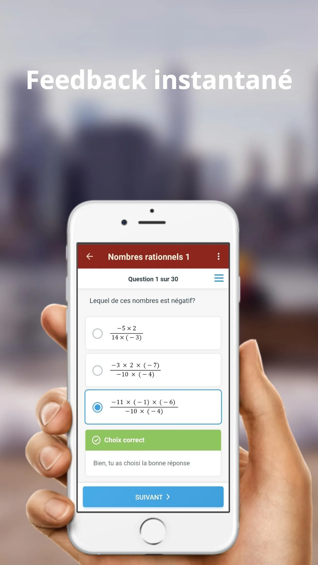 Maths 2ème année collège BIOF | Indus Appstore | Screenshot