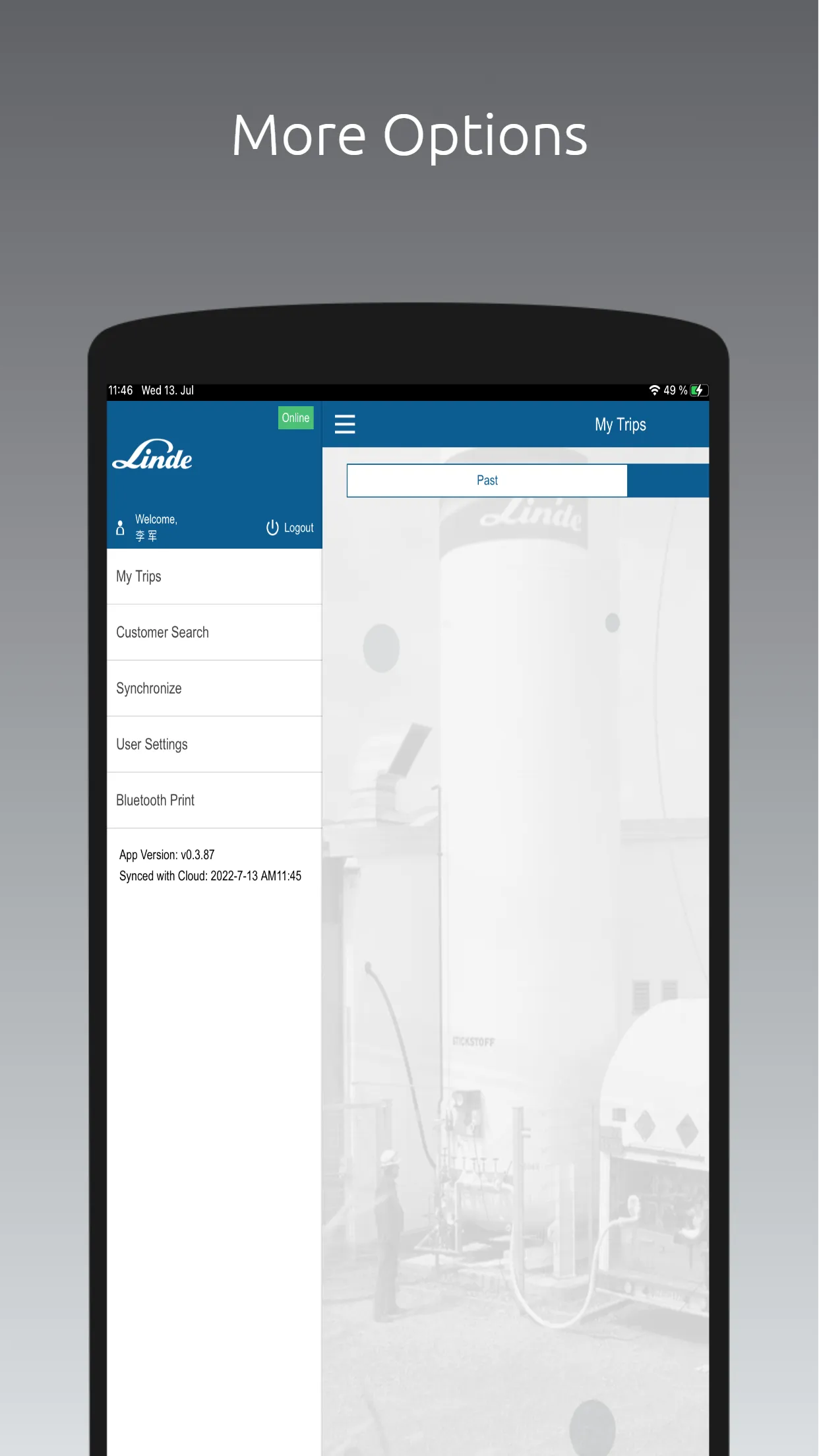 Linde Deliver Apps | Indus Appstore | Screenshot