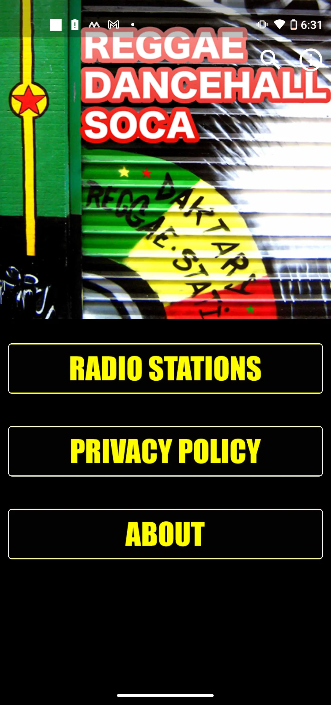 Reggae, Dancehall, Music Radio | Indus Appstore | Screenshot