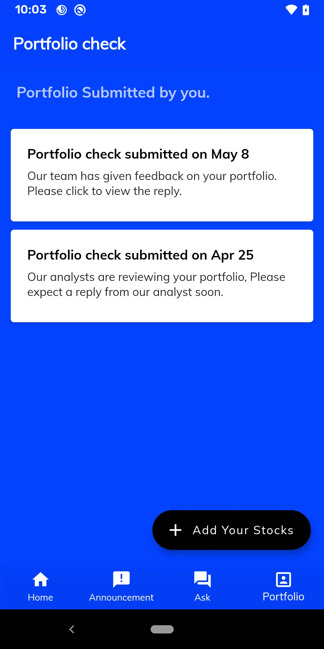 Finvesh : Retail investor comp | Indus Appstore | Screenshot