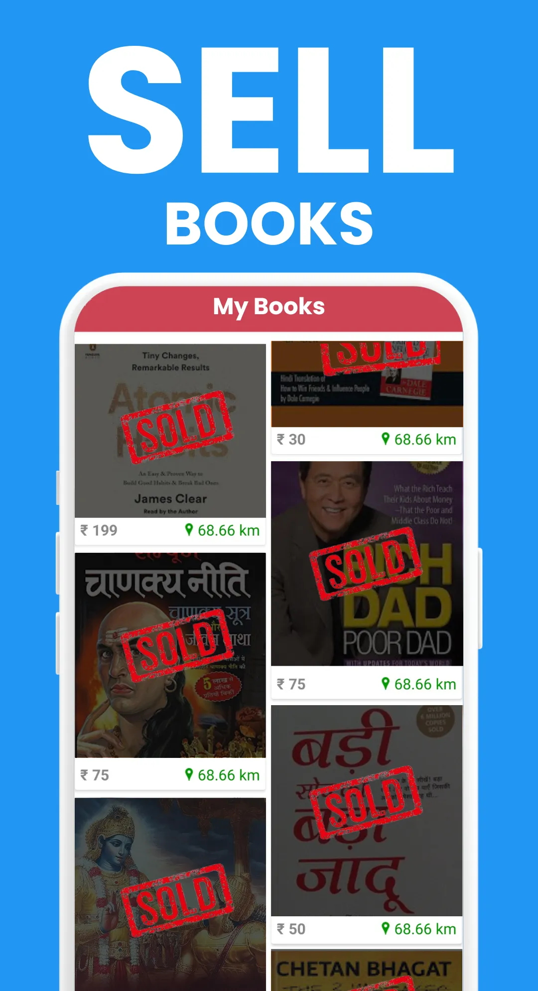 NearBook - Buy/Sell Used Books | Indus Appstore | Screenshot