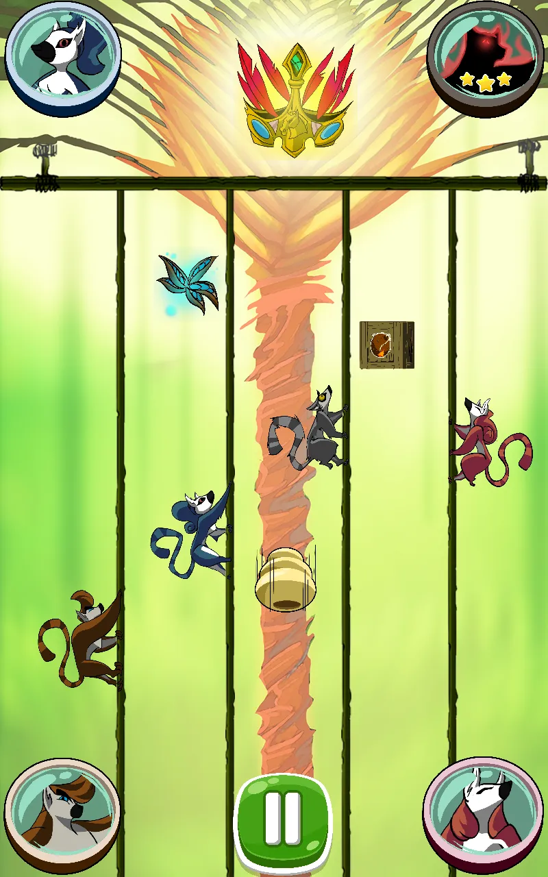 Monkey's ropes party | Indus Appstore | Screenshot