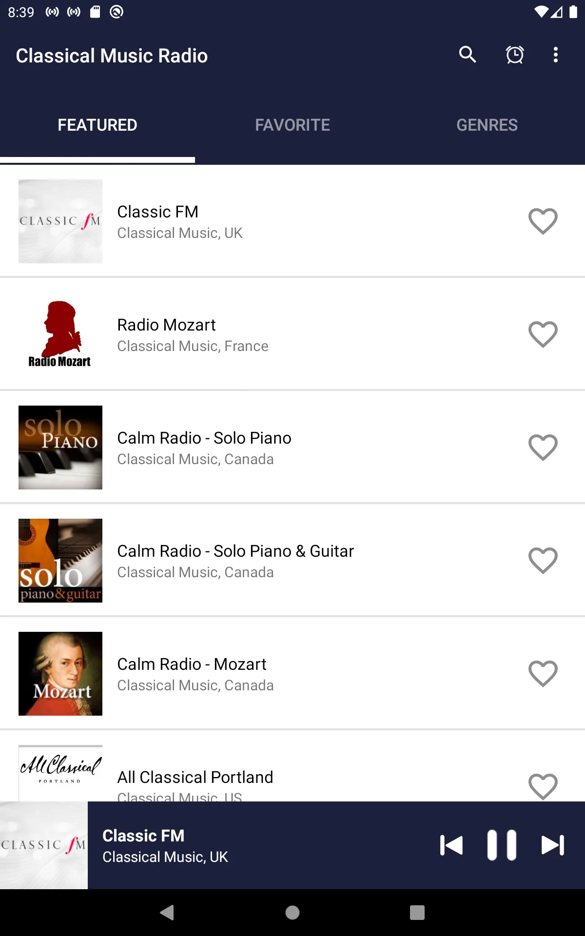 Classical Music Radio | Indus Appstore | Screenshot