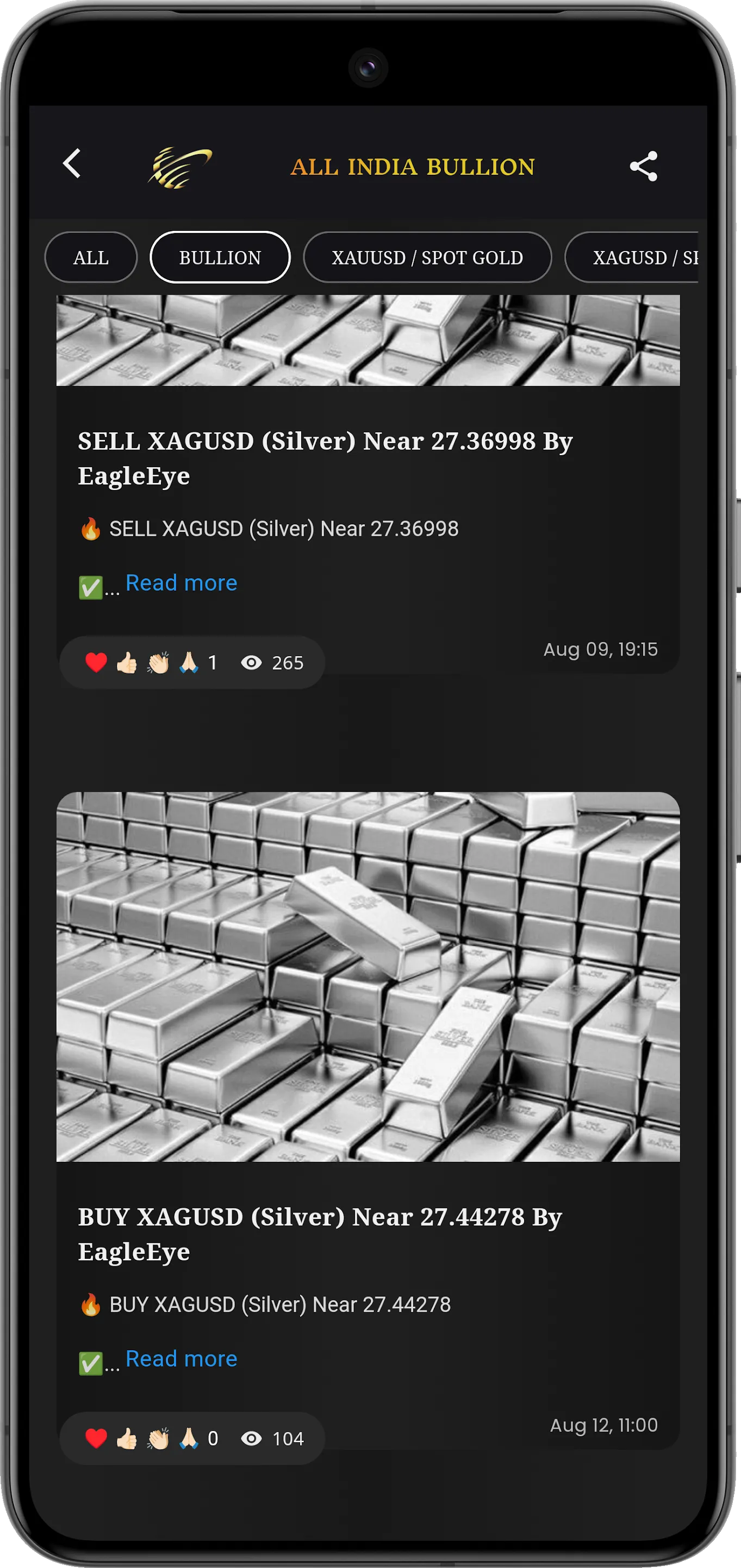 AIB : Gold Price Live 24x7 | Indus Appstore | Screenshot