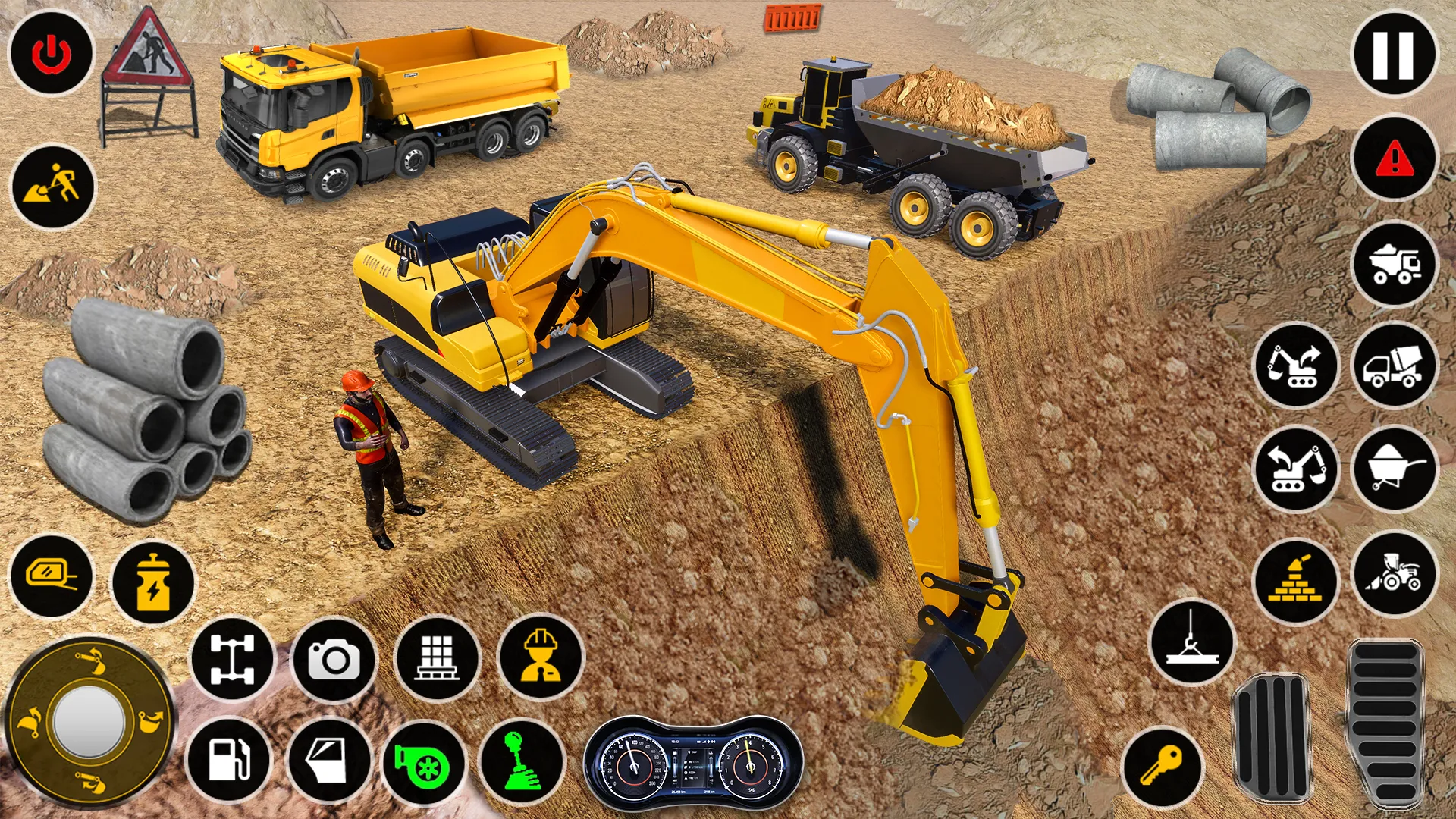 Construction Dump Truck Game | Indus Appstore | Screenshot