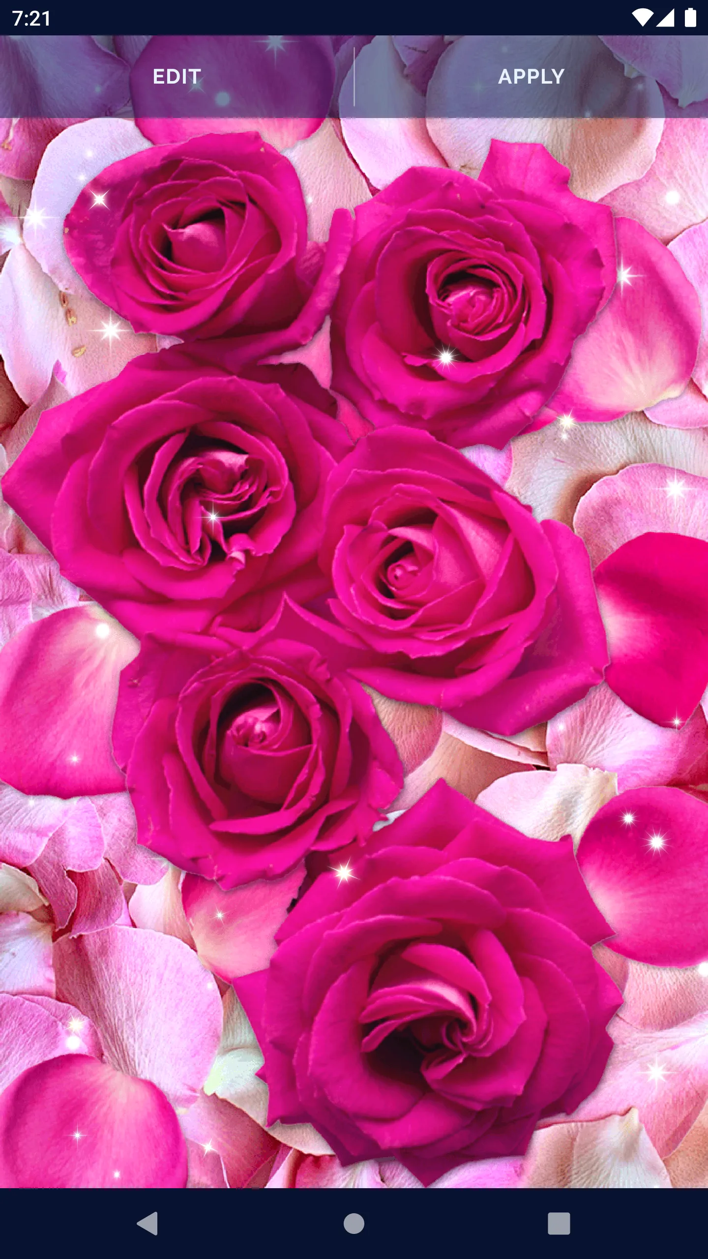 Flower Petals Live Wallpaper | Indus Appstore | Screenshot