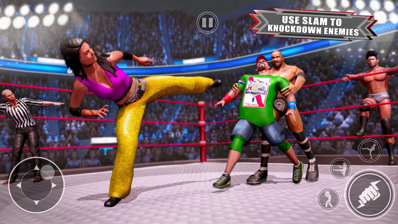 Wrestling Fighting Game: Women | Indus Appstore | Screenshot