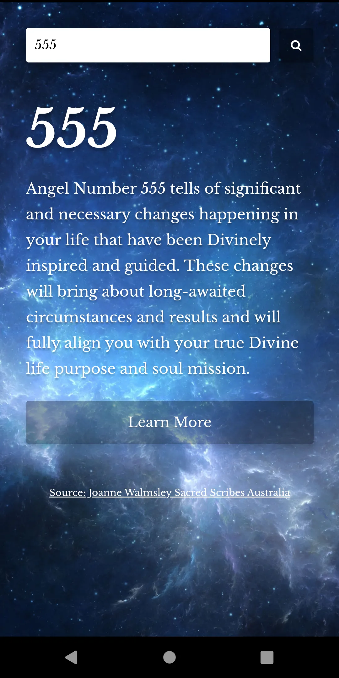 Angel Numbers Numerology | Indus Appstore | Screenshot