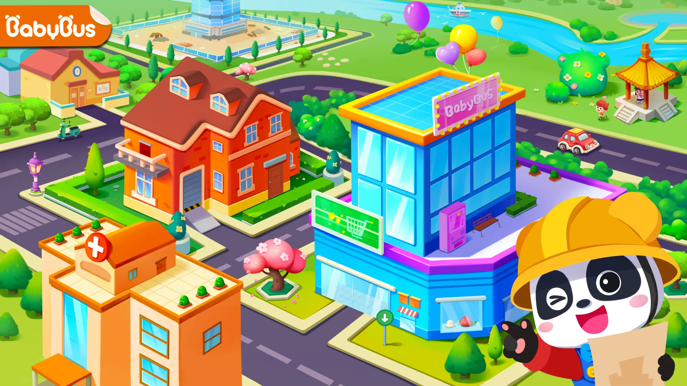Baby Panda's City Buildings | Indus Appstore | Screenshot