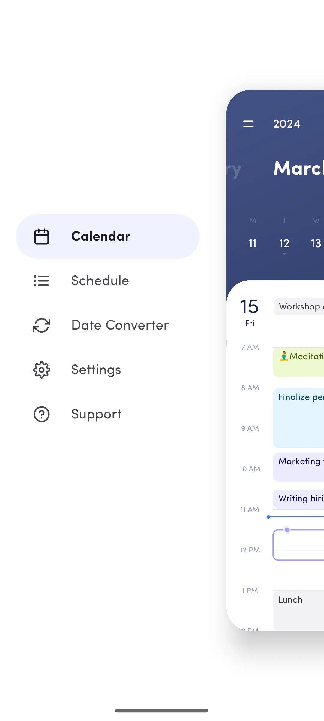 Simple Calendar | Indus Appstore | Screenshot