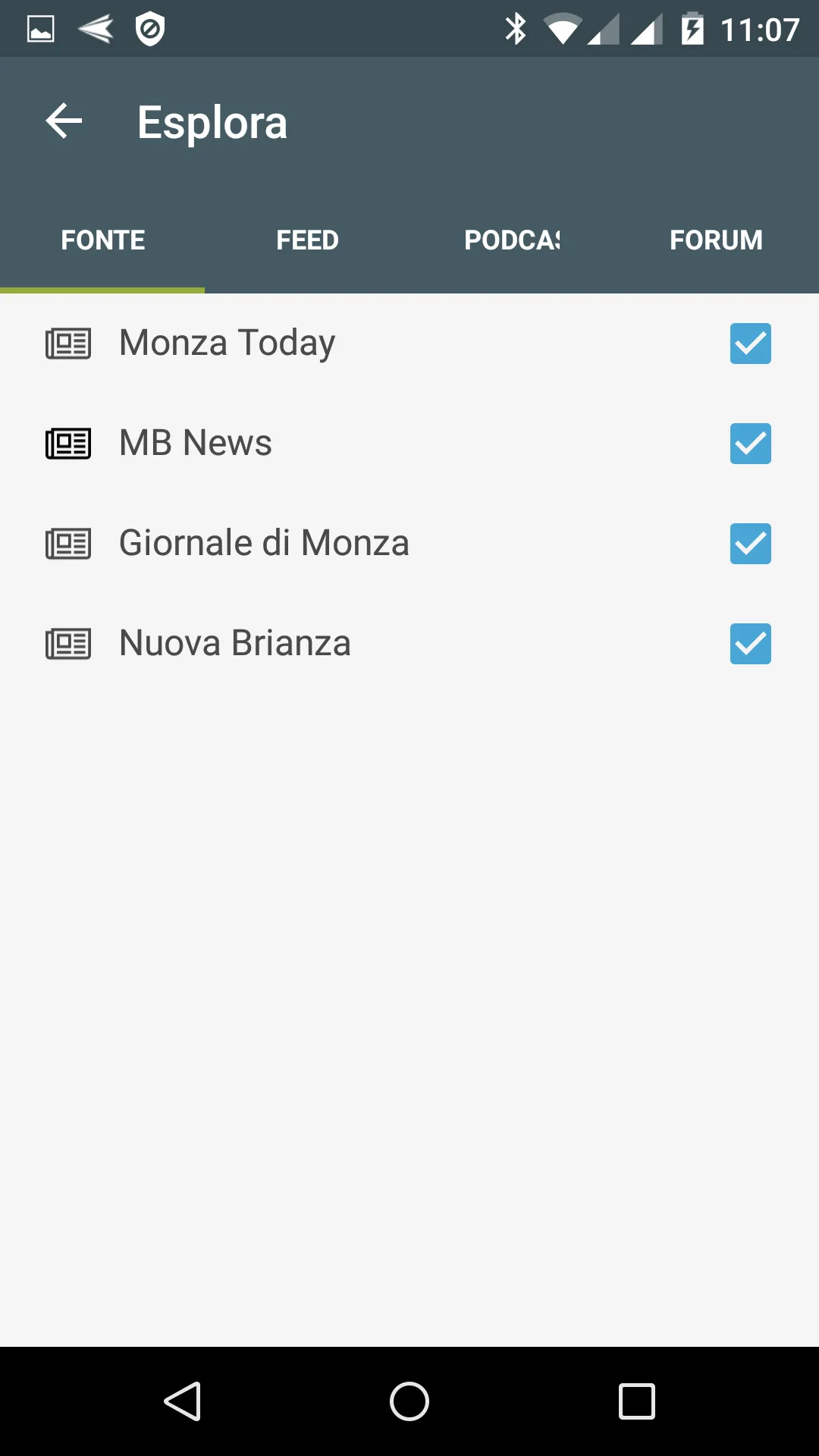 Monza notizie locali | Indus Appstore | Screenshot