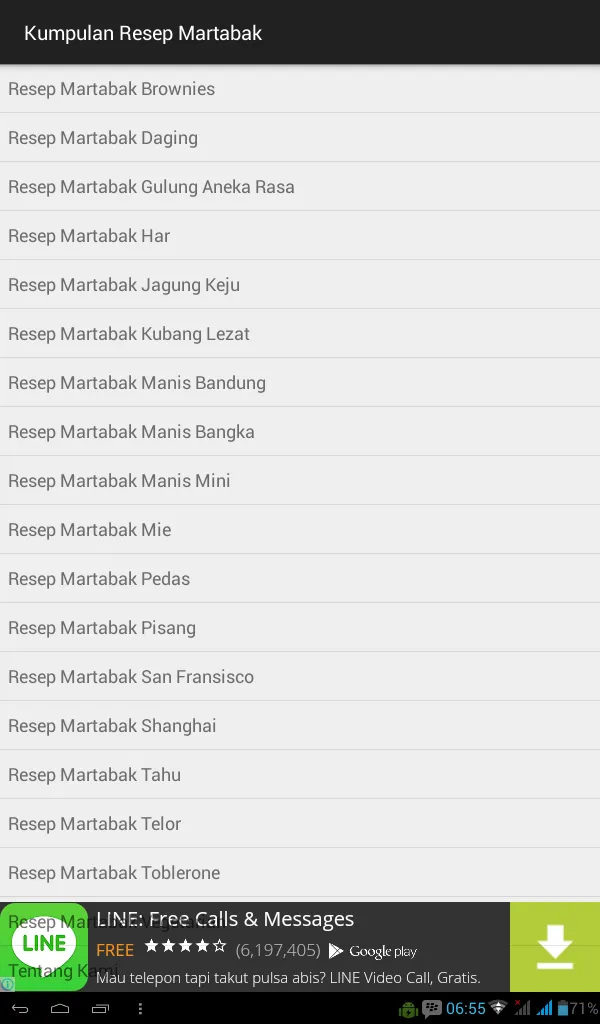 Kumpulan Resep Martabak | Indus Appstore | Screenshot