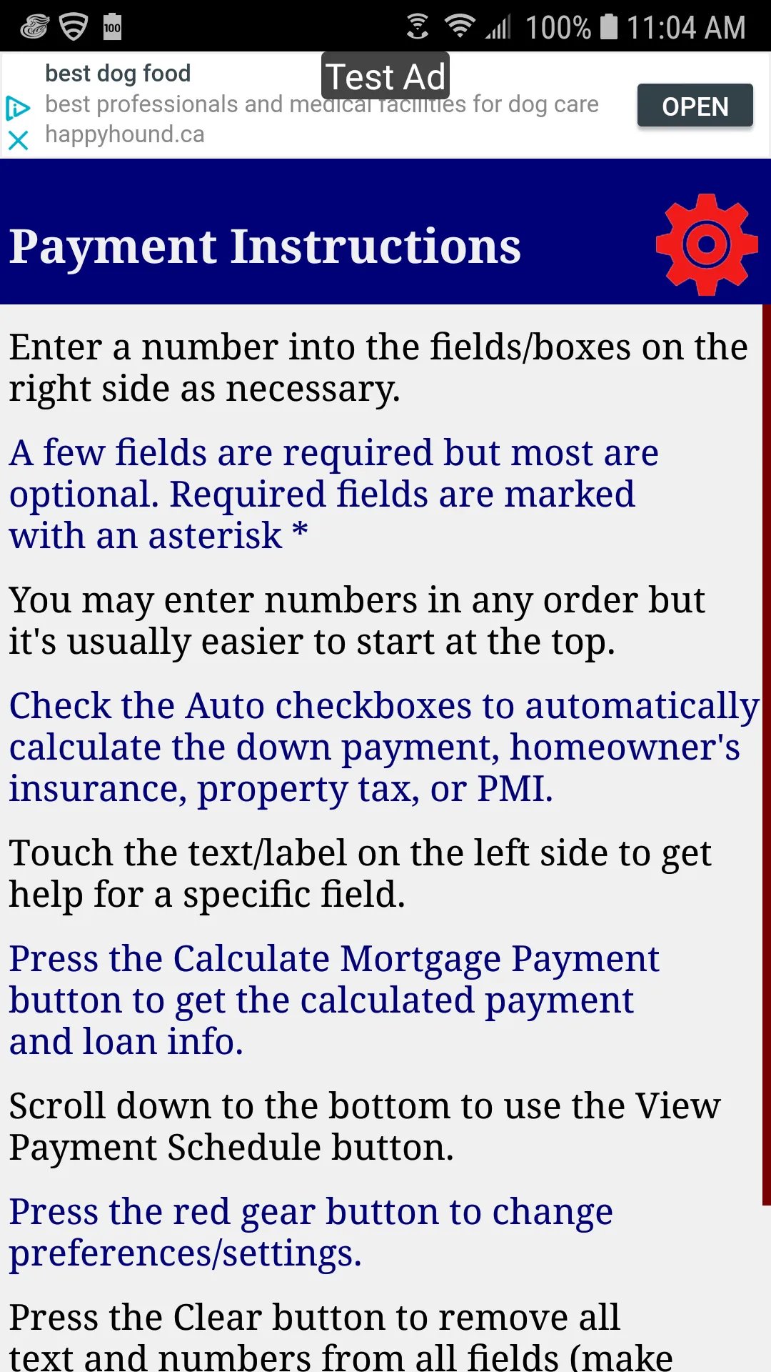 Mortgage Payment Calculator | Indus Appstore | Screenshot