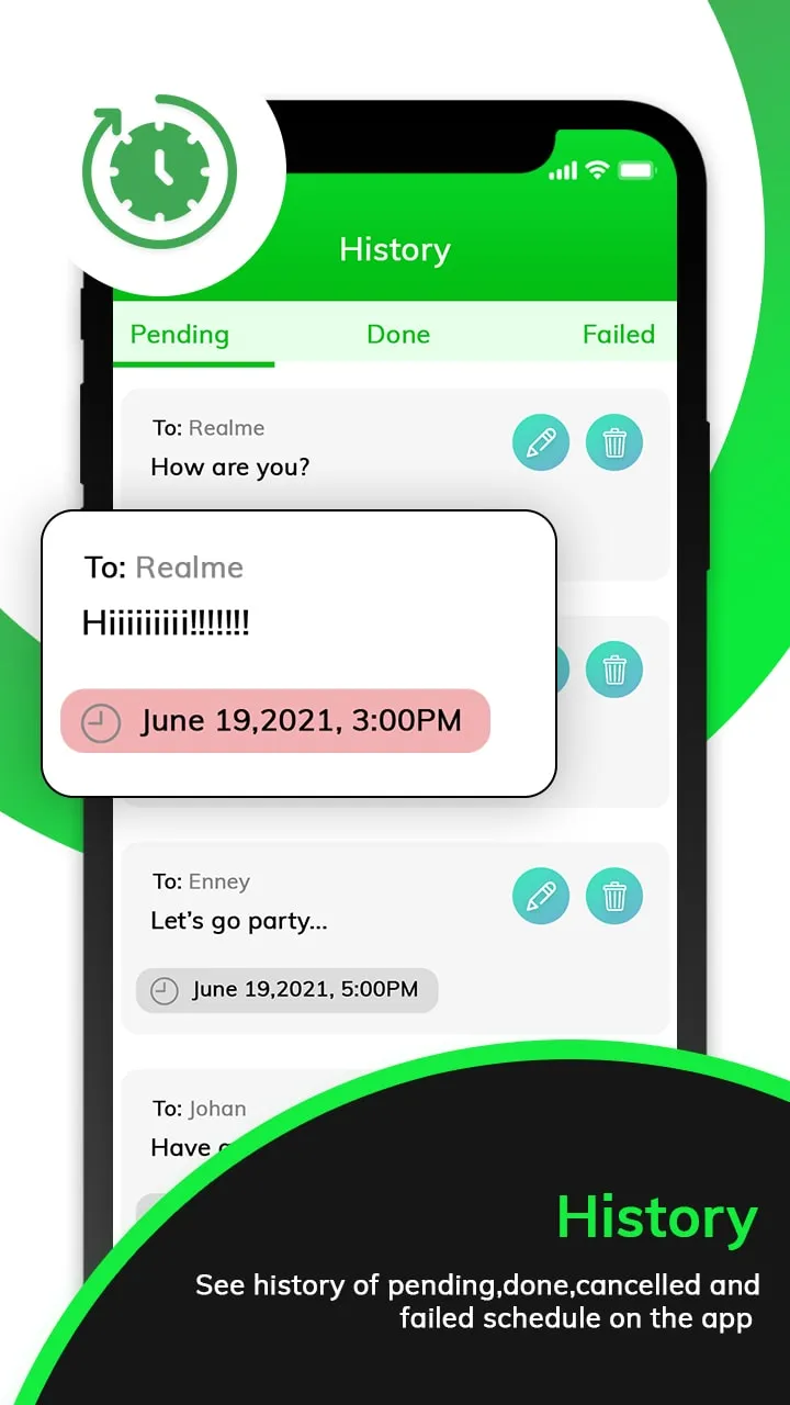 Whats schedule: Auto Messages | Indus Appstore | Screenshot