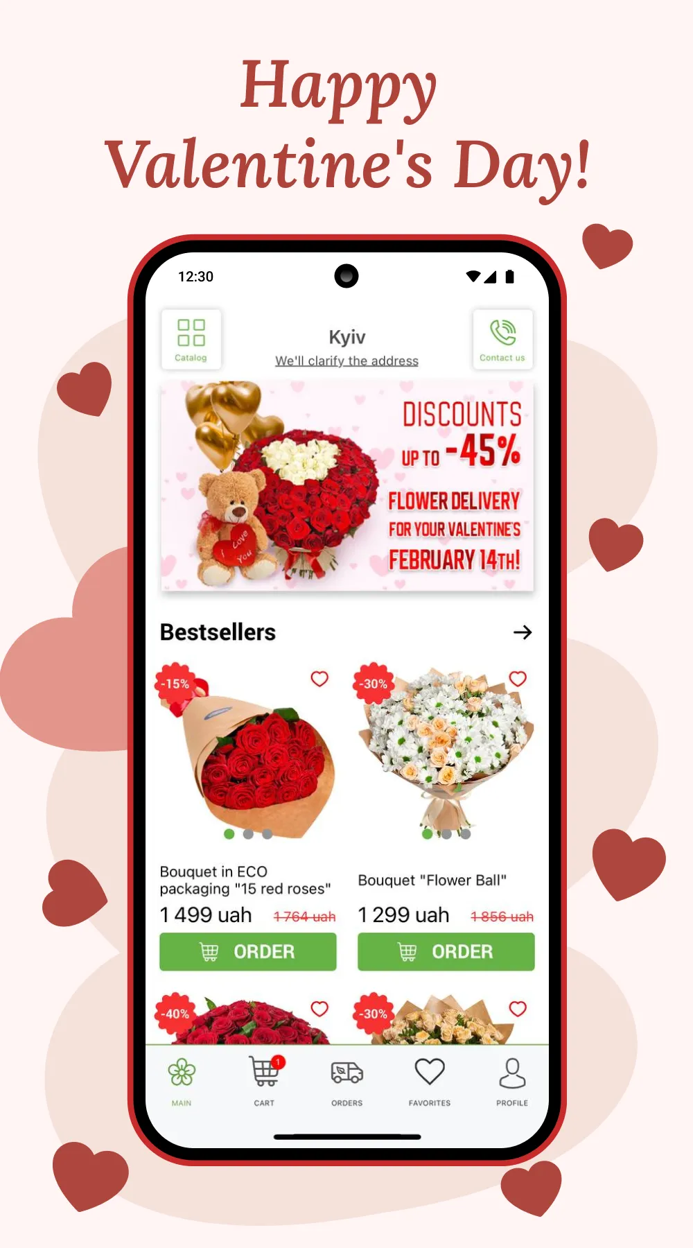 Flowers.ua - flowers delivery | Indus Appstore | Screenshot