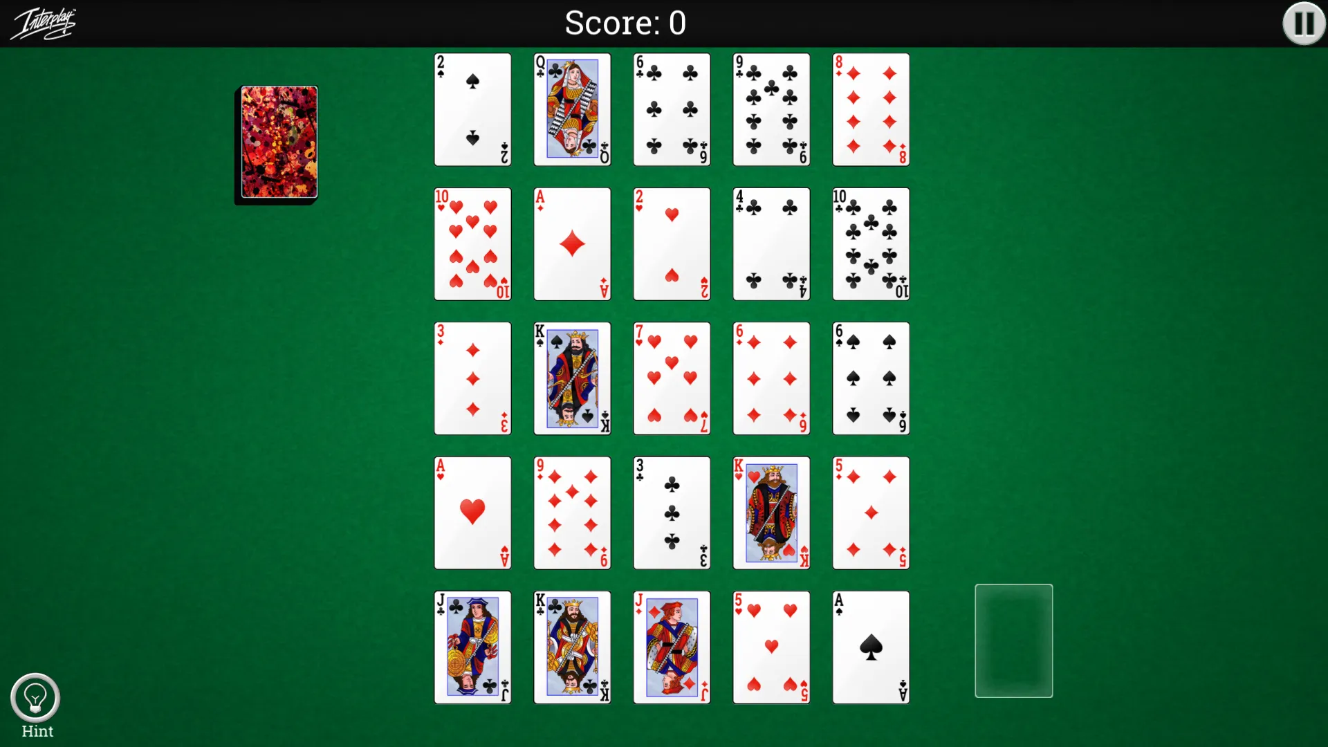 Interplay Solitaire | Indus Appstore | Screenshot