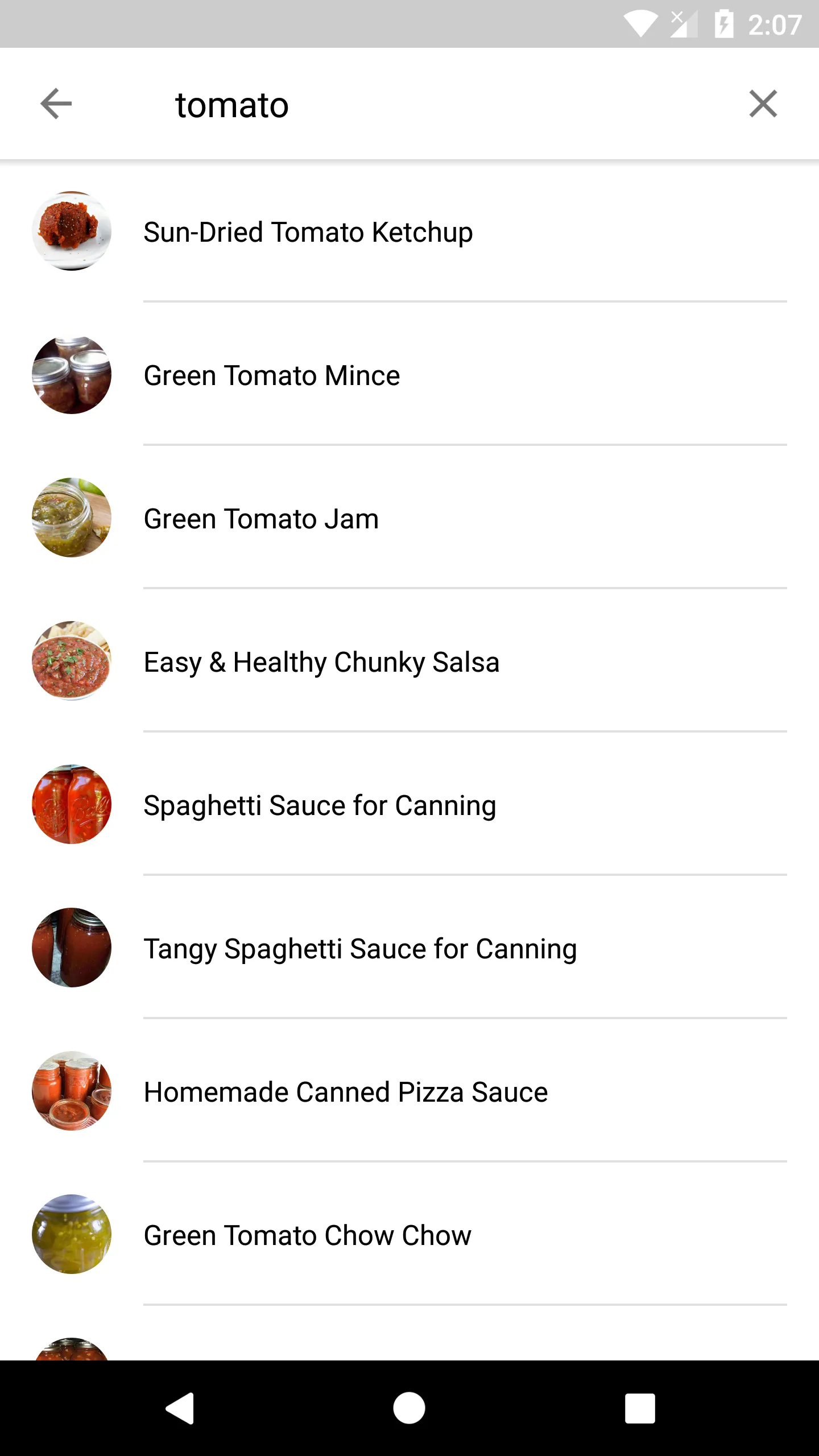 Canning Recipes | Indus Appstore | Screenshot