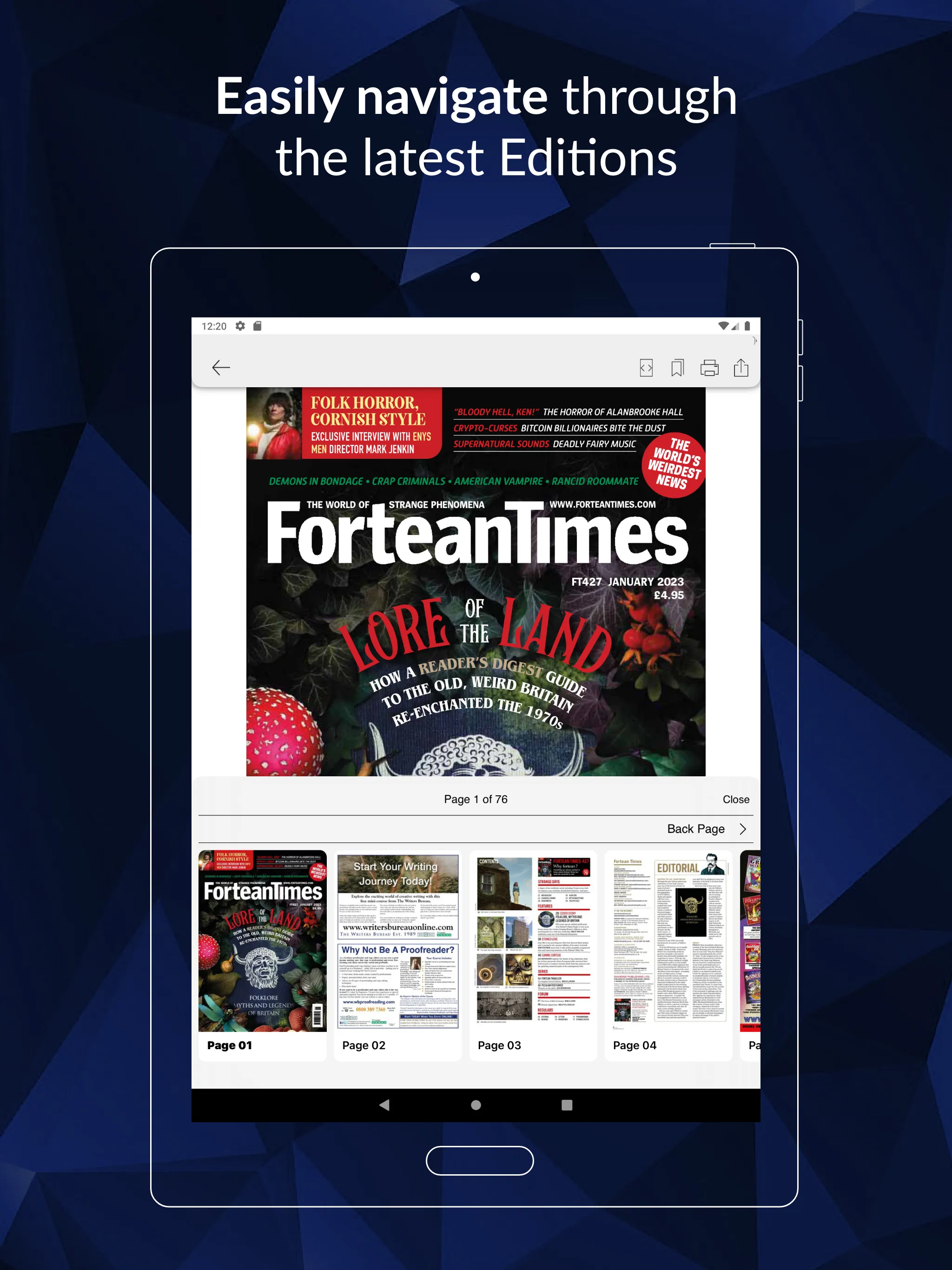 Fortean Times Magazine | Indus Appstore | Screenshot