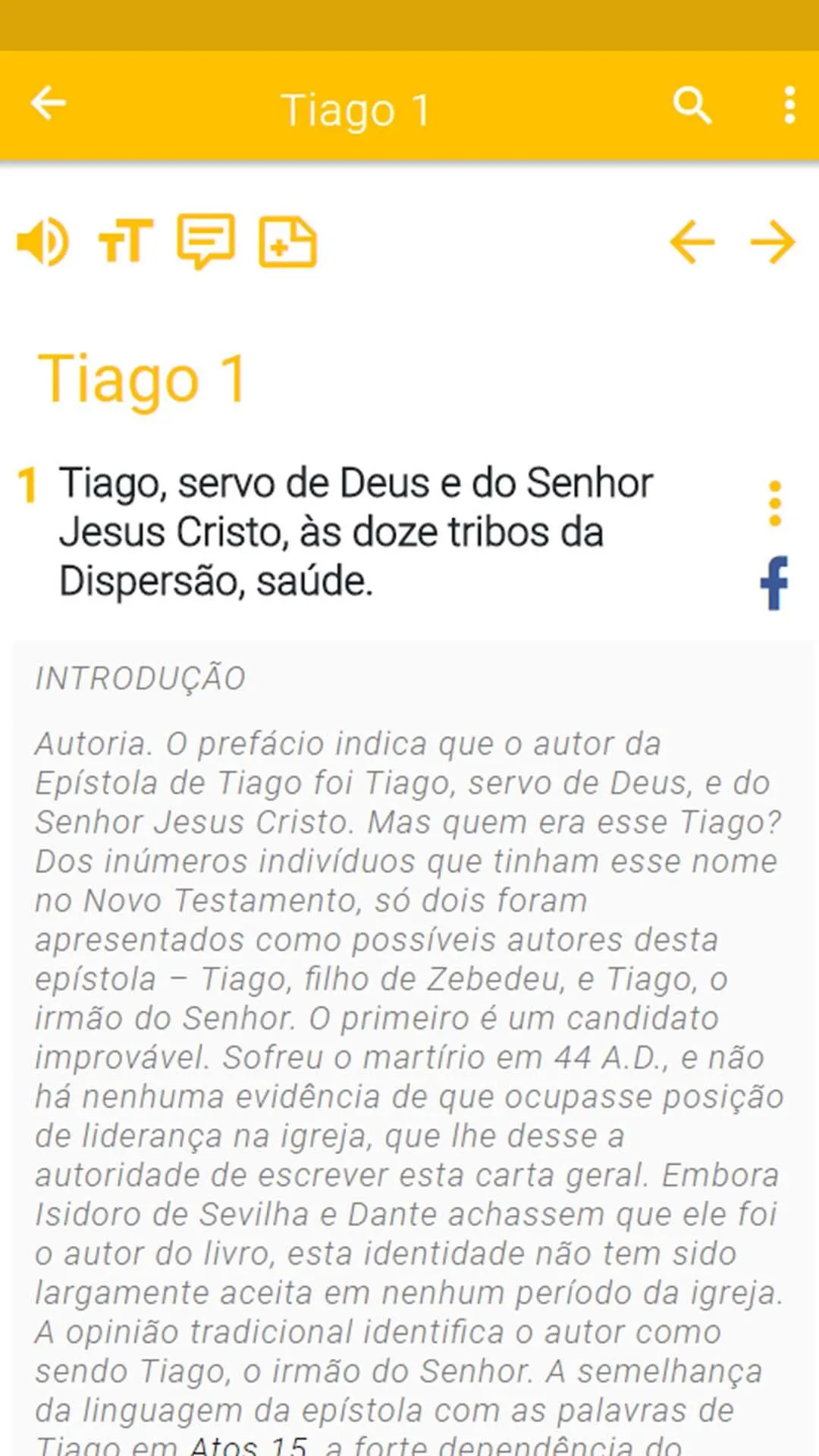 Bíblia de estudos em Portugués | Indus Appstore | Screenshot