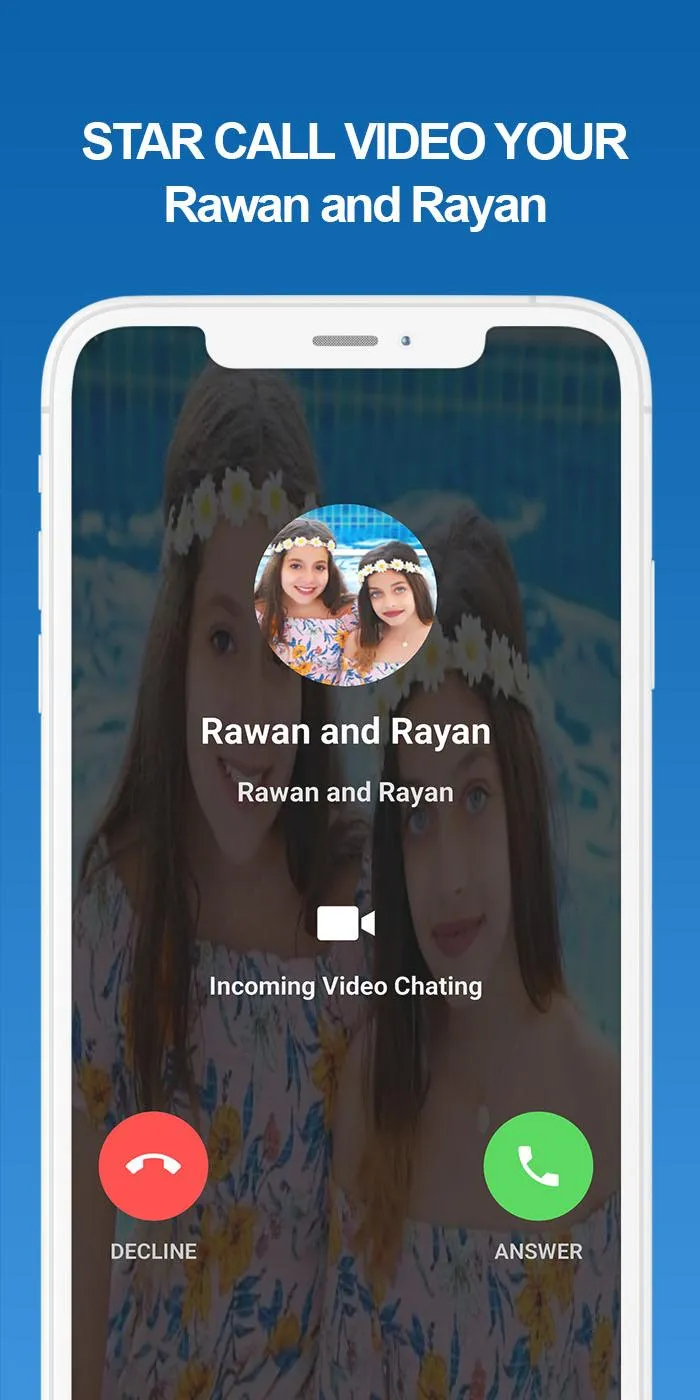 fake call chat Rawan and Rayan | Indus Appstore | Screenshot