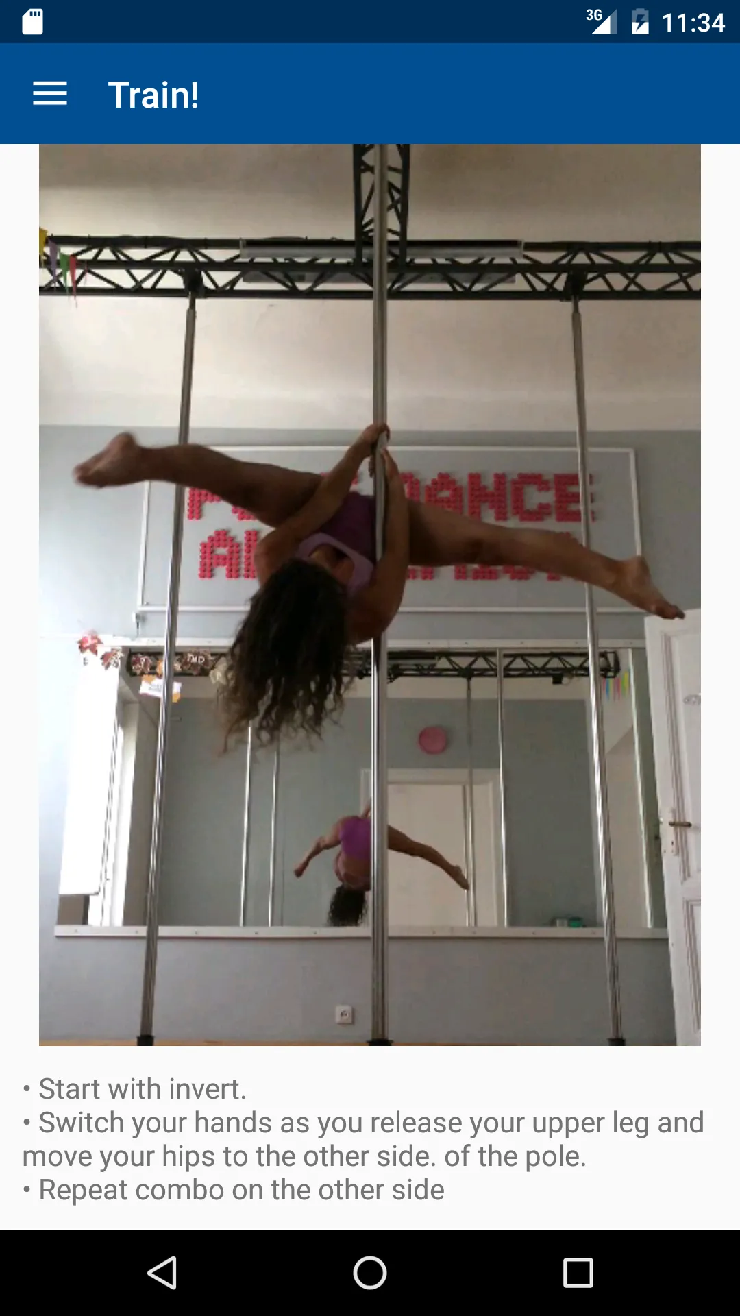 Pole Power App: dance fitness | Indus Appstore | Screenshot