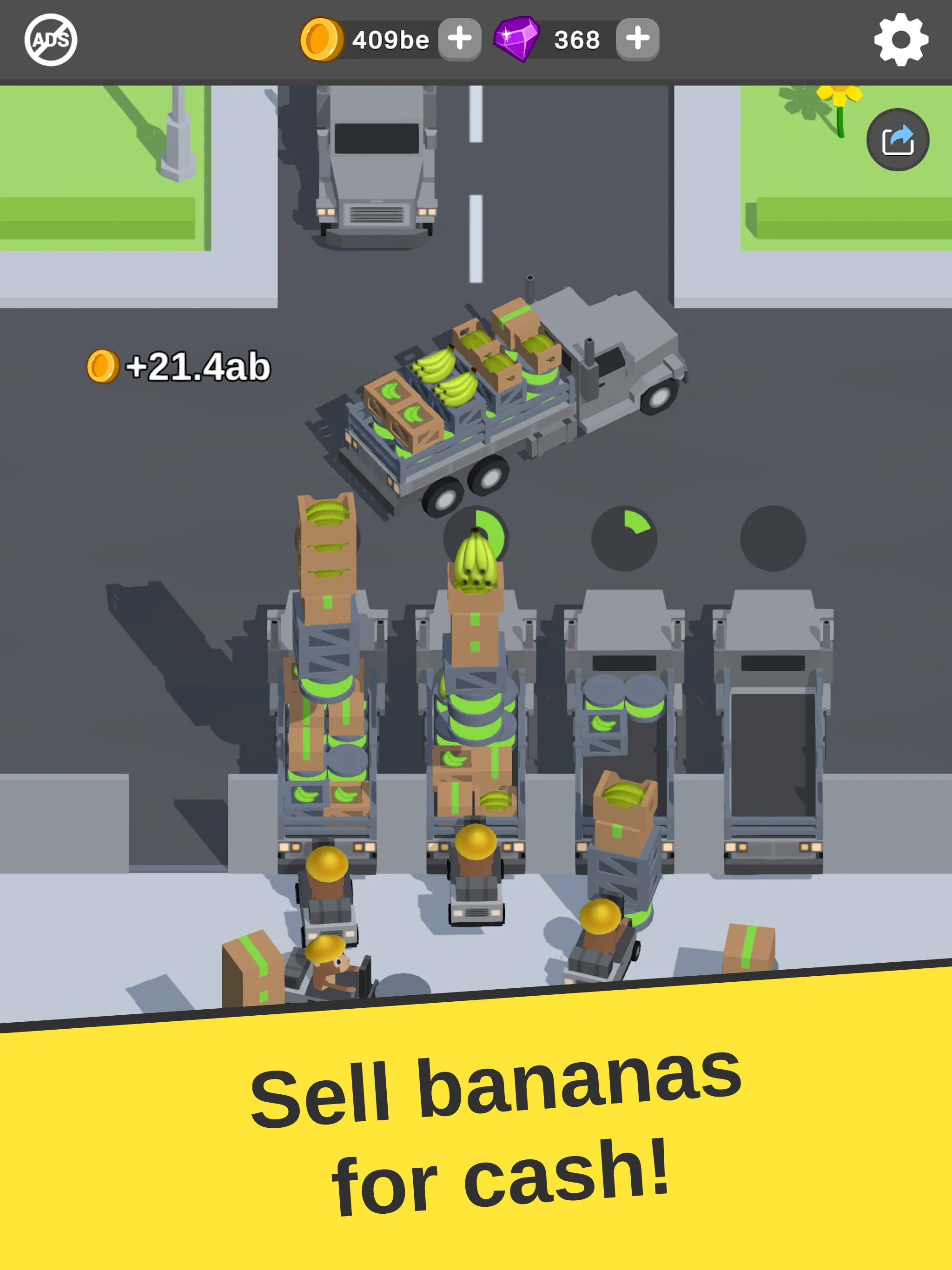 Idle Banana Tycoon | Indus Appstore | Screenshot