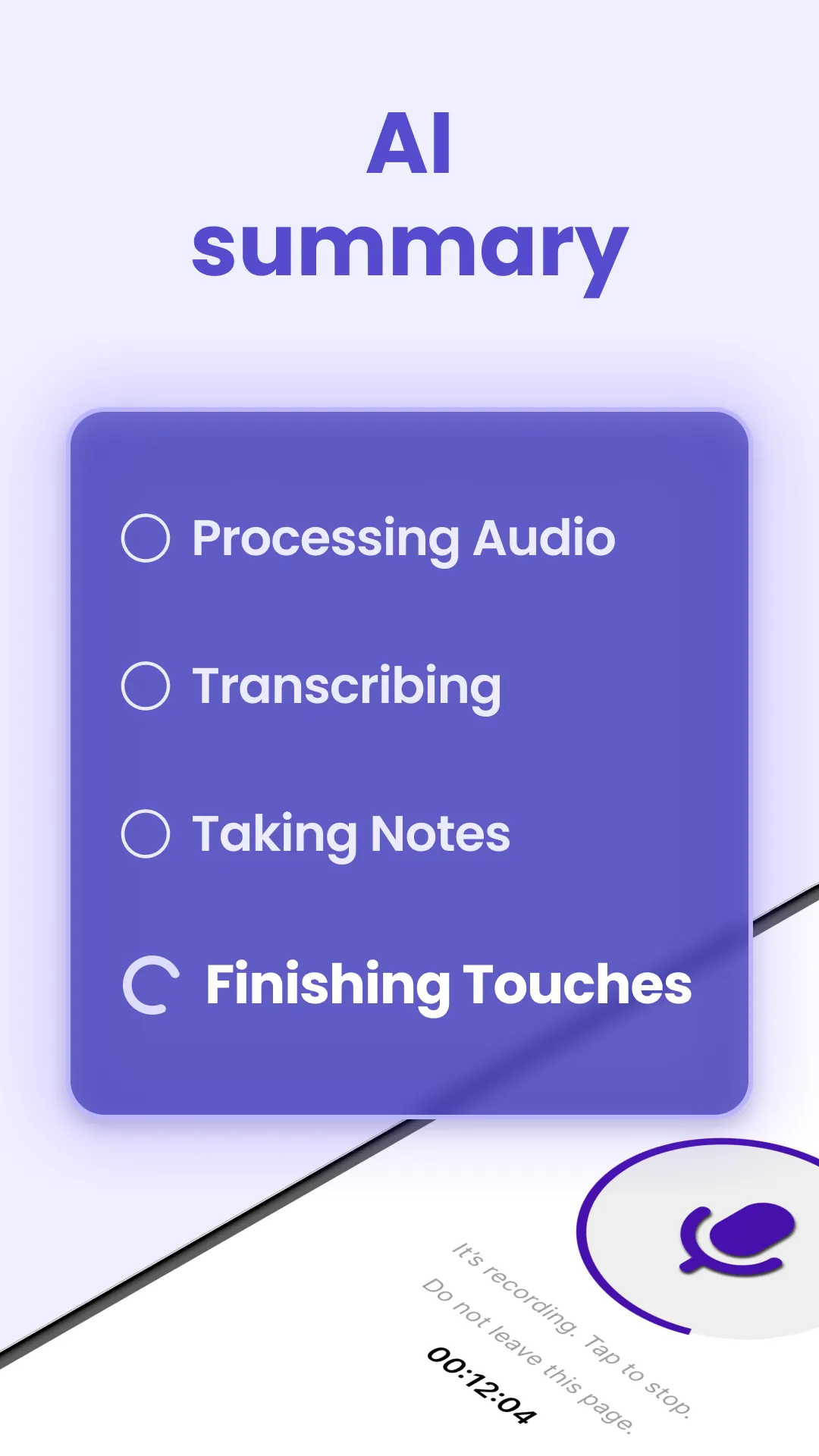 Instant AI Notes & Transcript | Indus Appstore | Screenshot