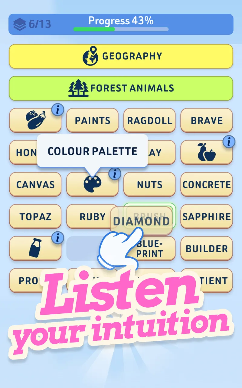 Word Bridges Logic Connections | Indus Appstore | Screenshot