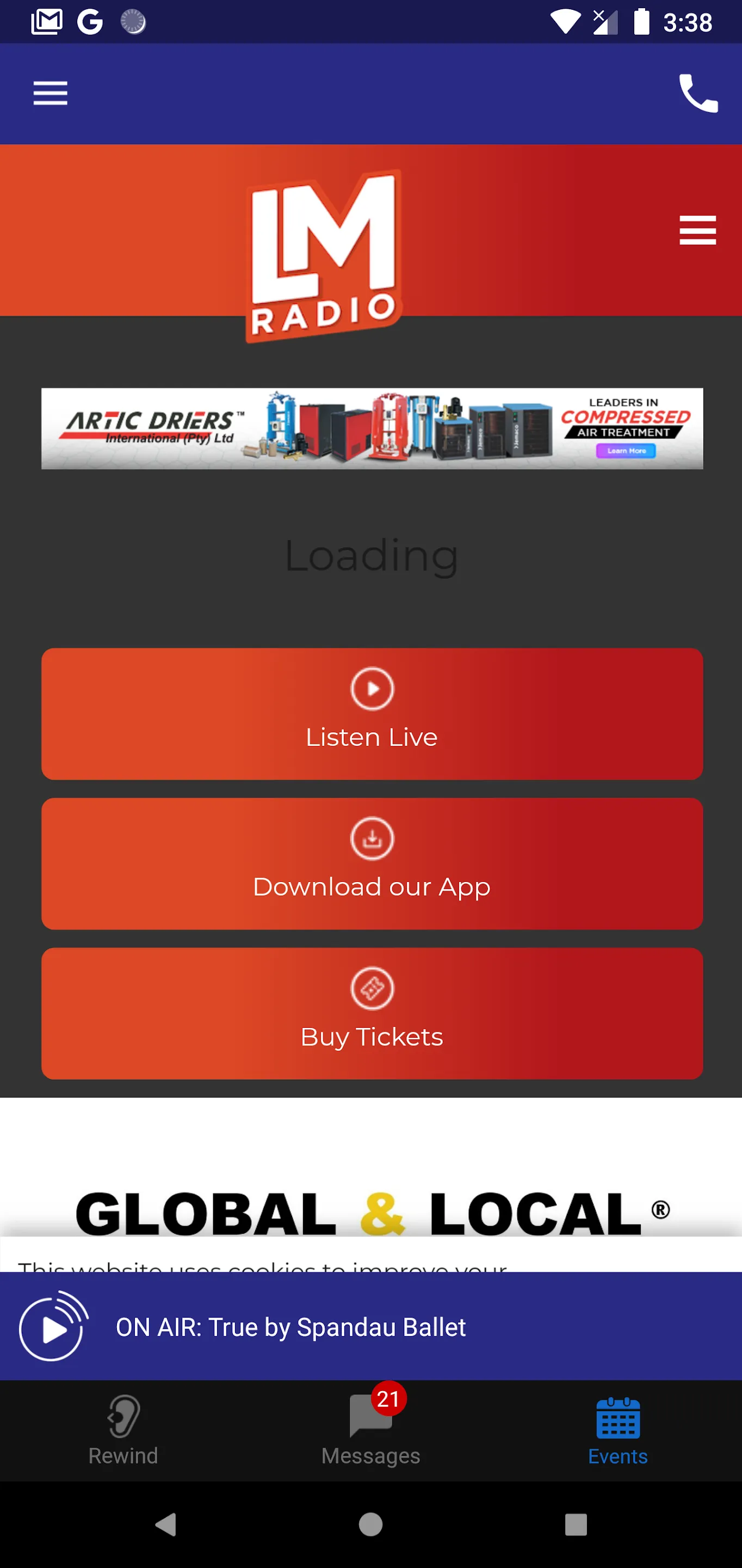 LM Radio SA | Indus Appstore | Screenshot