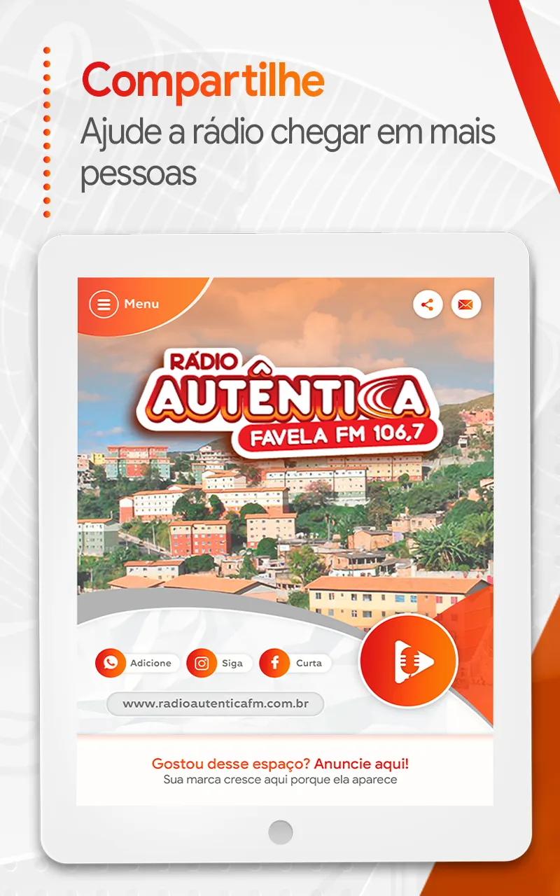 Rádio Favela Autêntica FM | Indus Appstore | Screenshot