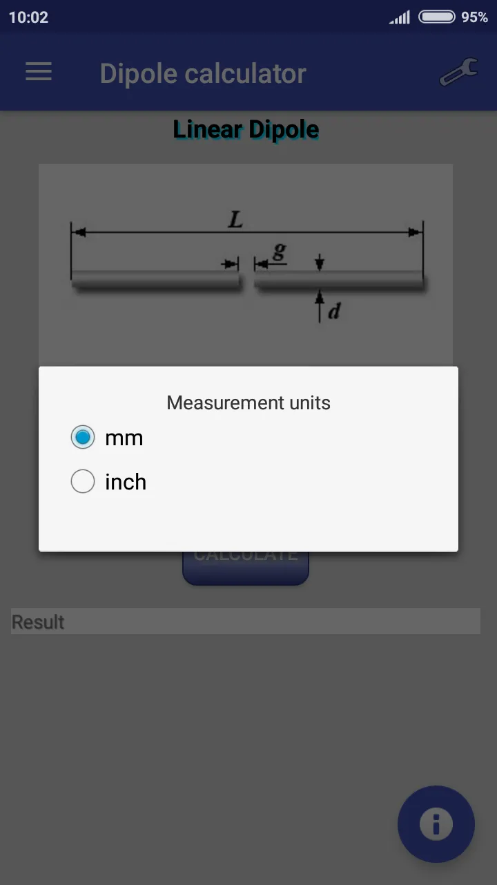 Dipole calculator | Indus Appstore | Screenshot