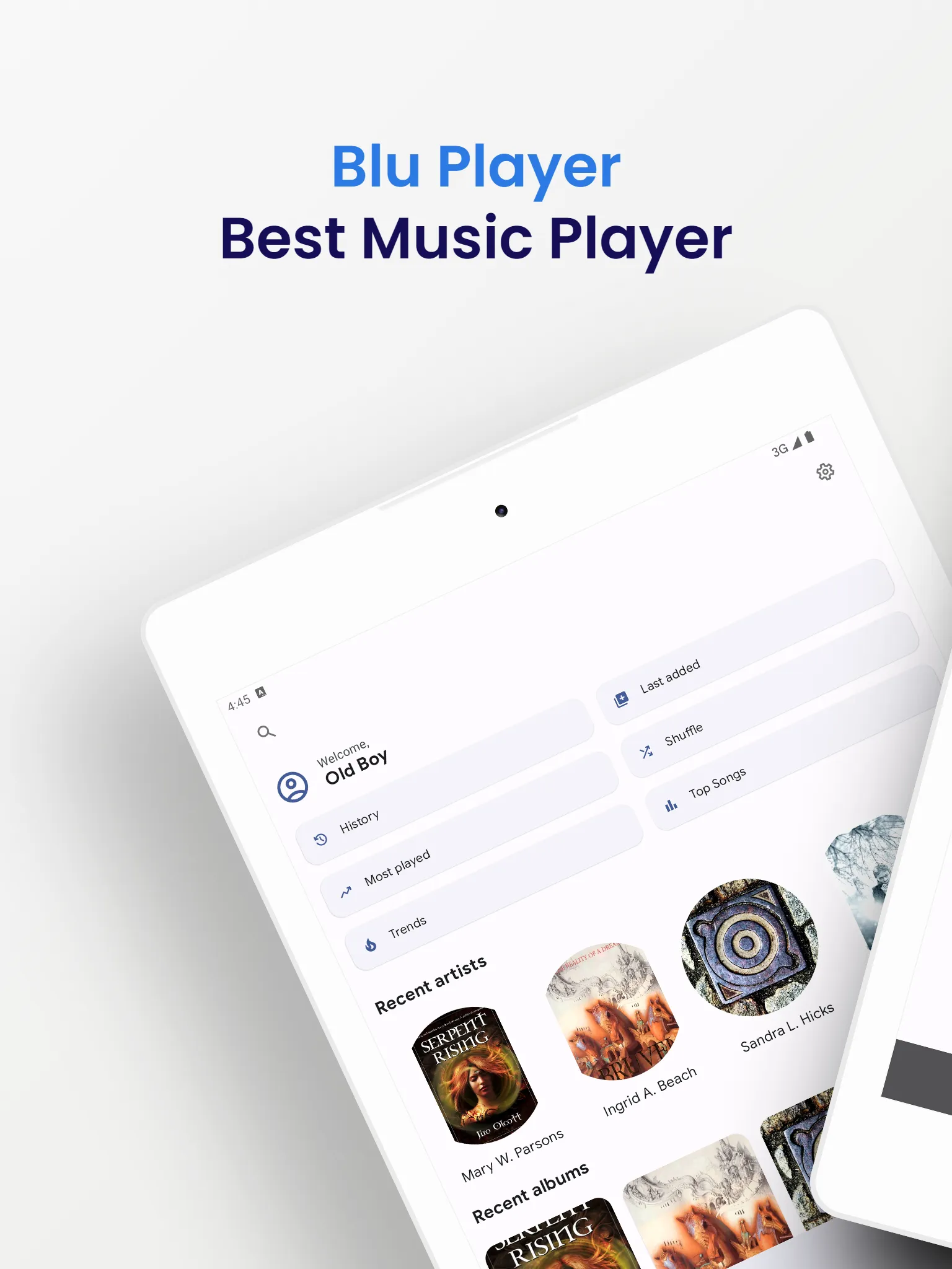 Blu Music Player | Indus Appstore | Screenshot