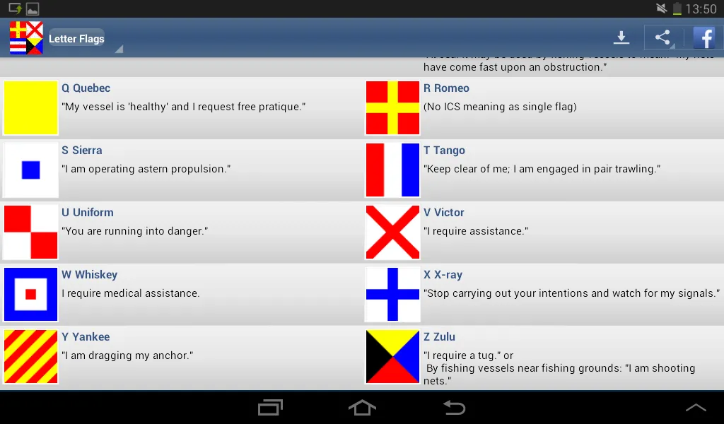 Nautical Flags | Indus Appstore | Screenshot